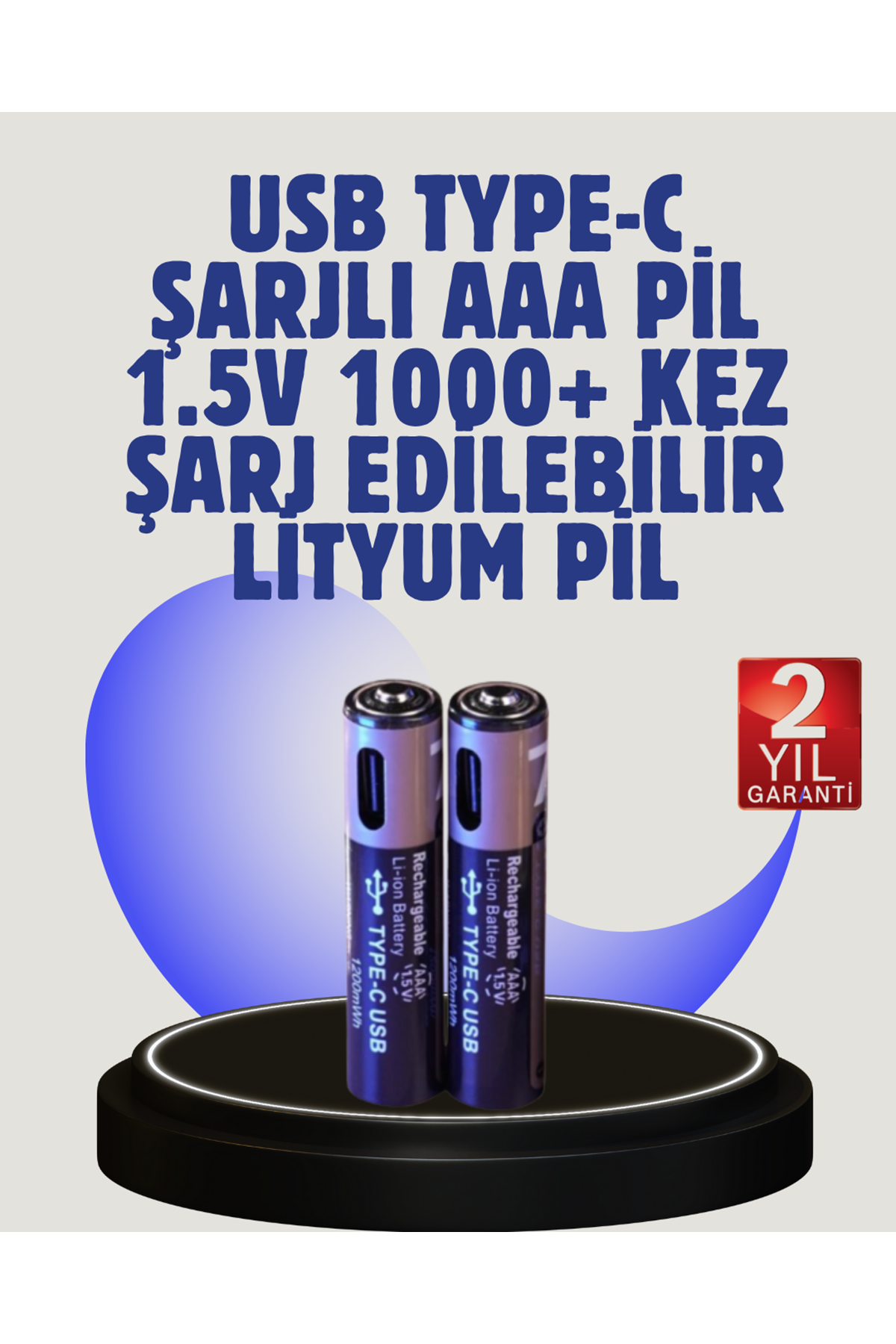 Gelişmiş Güvenlik Özelliklerine Sahip AAA Lityum Pil – Korumalı ve Sağlam Tasarım