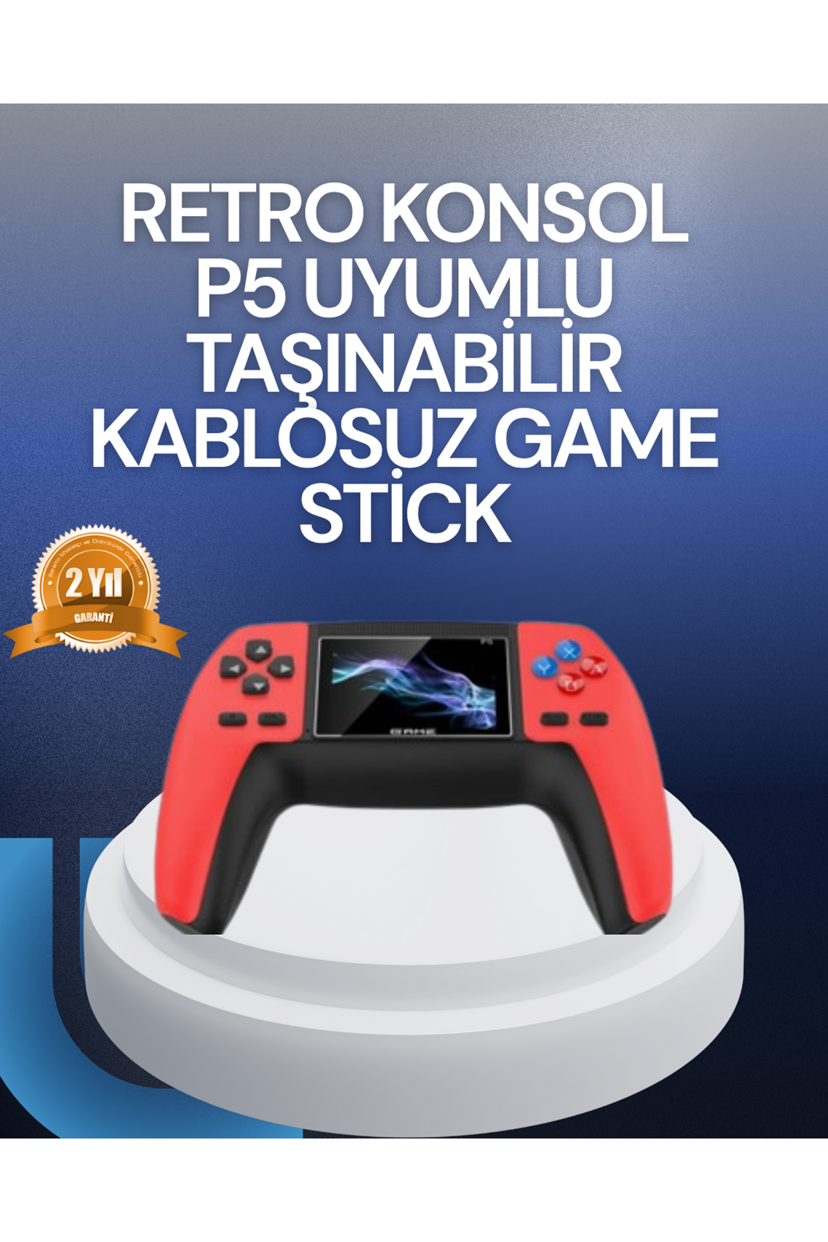 Tak Çalıştır Mini Retro GamePad | 520 Klasik Oyun
