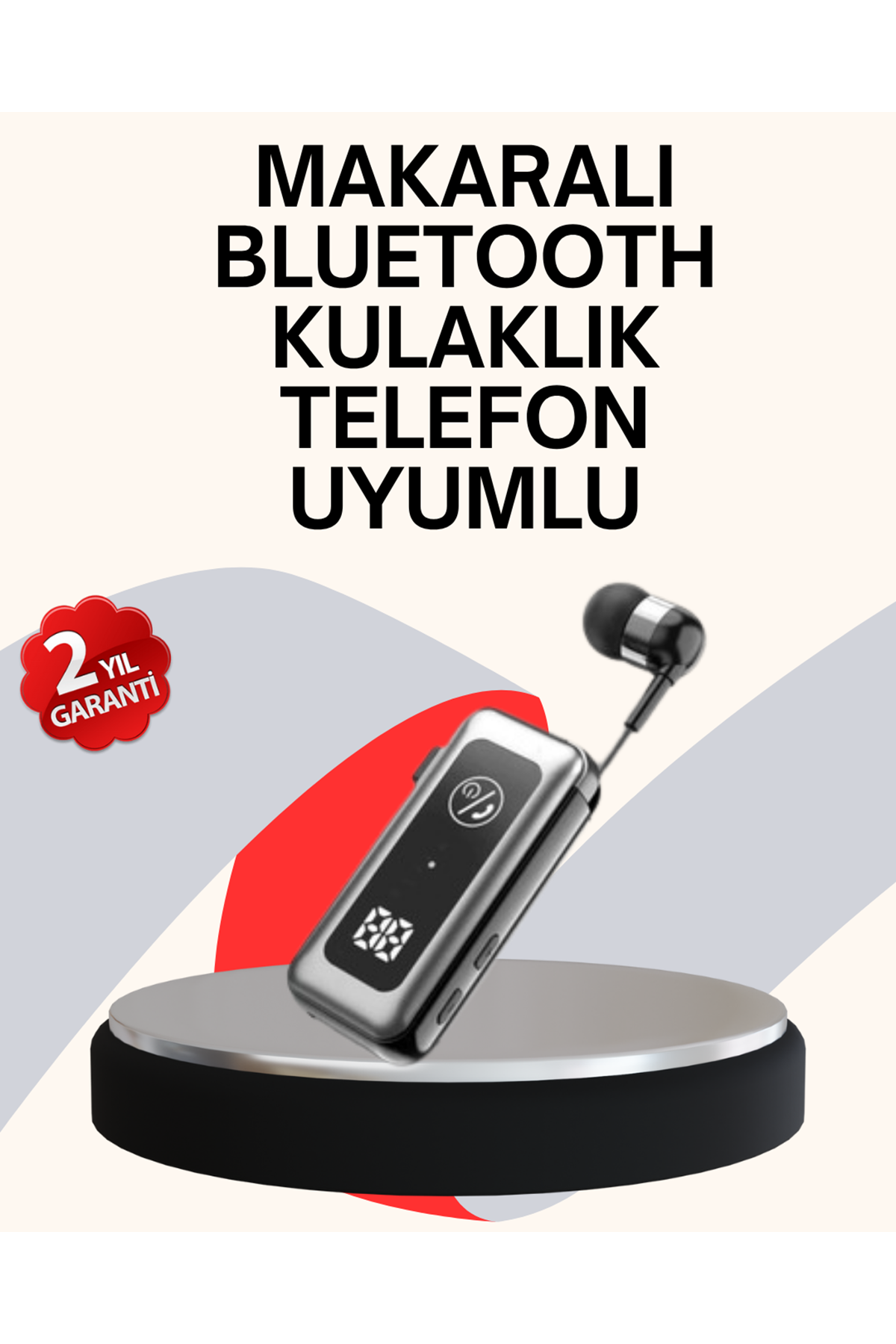 MikroSD Kartlı, Titreşimli Uyarılı Bluetooth 5.2 Kulaklık