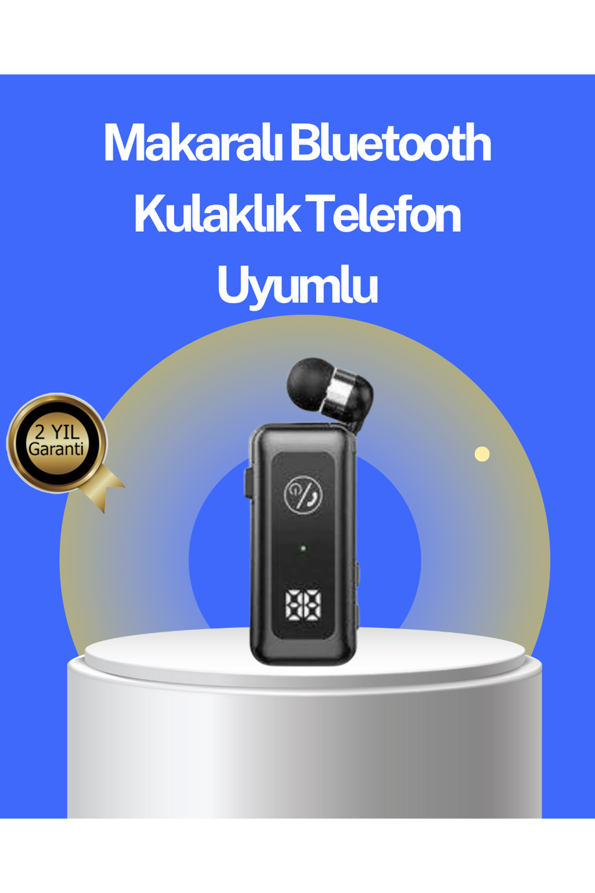20 Saatlik Kullanım Süreli Kulaklık | Gürültü Engelleme ve Titreşimli Uyarı