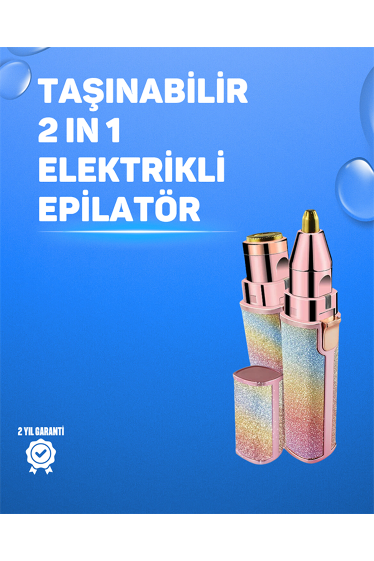 Kaş ve Yüz Epilation Aleti – Kolay Kullanımlı, Portatif Shaver USB Şarjlı