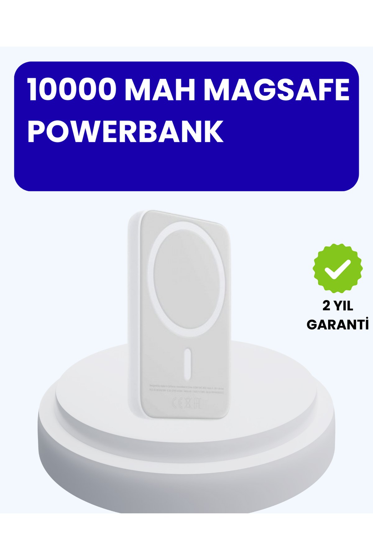 MagSafe Manyetik Powerbank – iPhone İçin Hızlı, Kablosuz ve Güvenli Şarj
