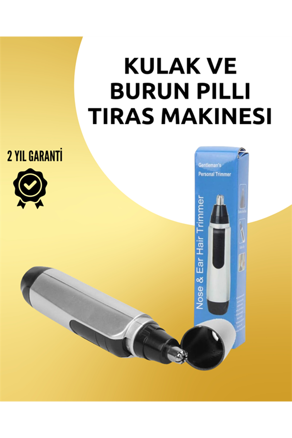 Kolay Temizlenebilir Kulak-Burun Tımar Makinesi