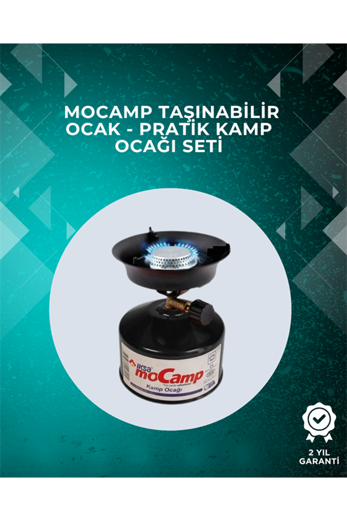 220 gr Gaz Tüpüyle 4 Saat Yanabilen Verimli Kamp Ocağı