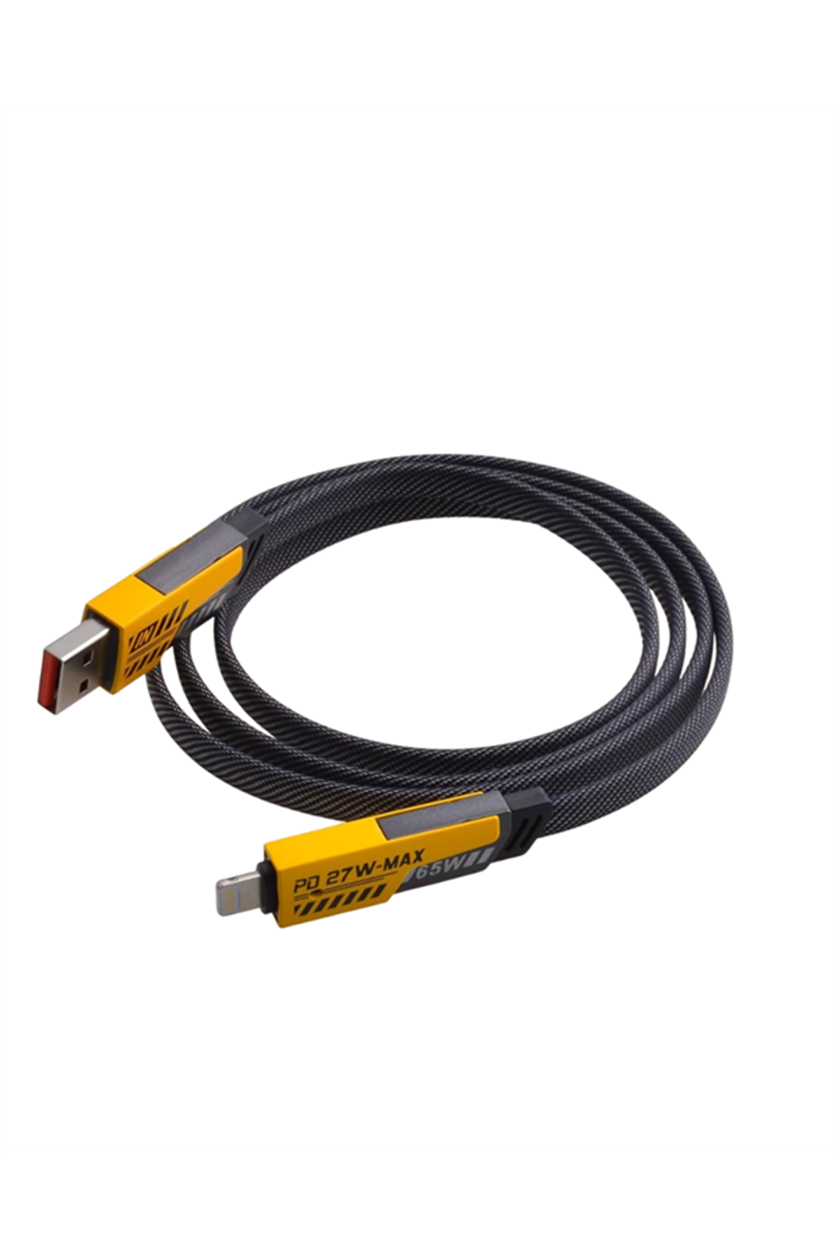 USB-C ve Lightning Uyumlu 4'ü 1 Arada Kablo – 65W Hızlı Şarj, Örgülü Dayanıklı Yapı