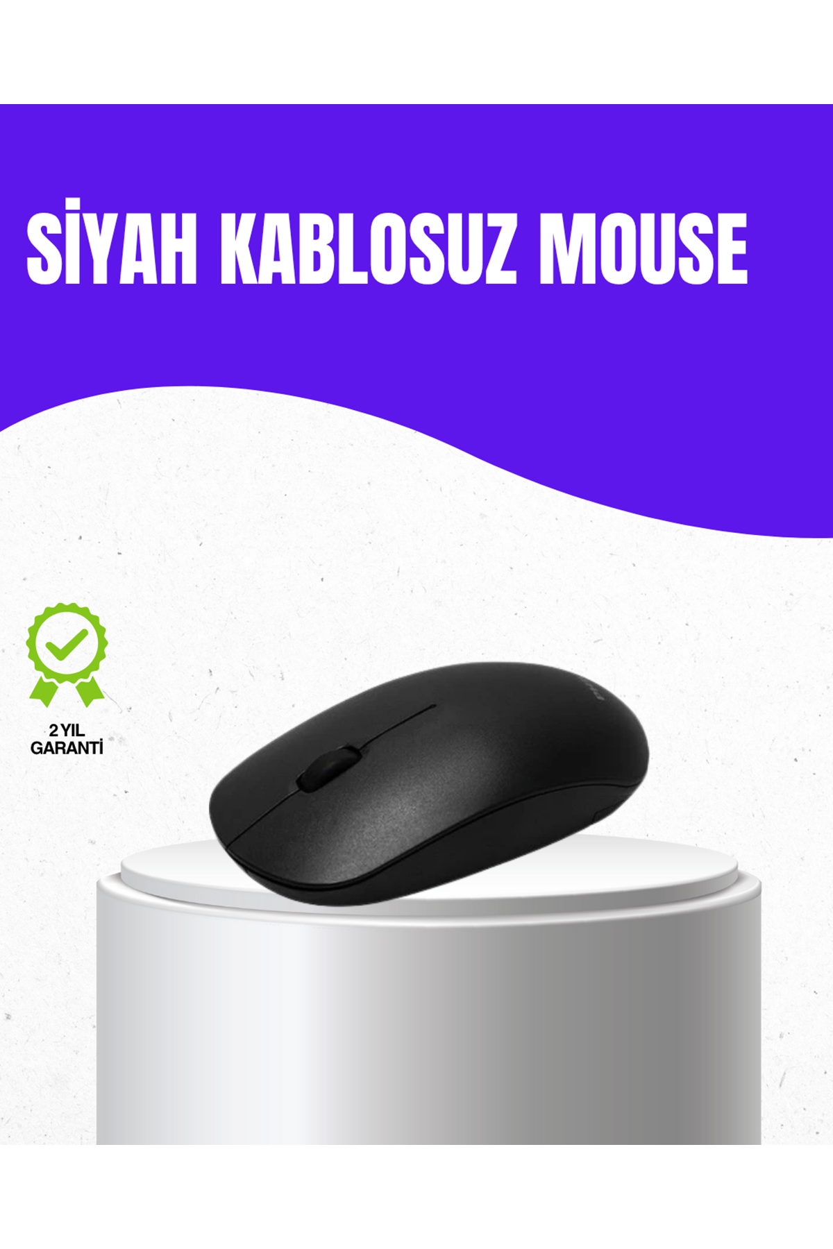 Sessiz Wireless Mouse – 5000 DPI Hassasiyetli ve Hafif Tasarım