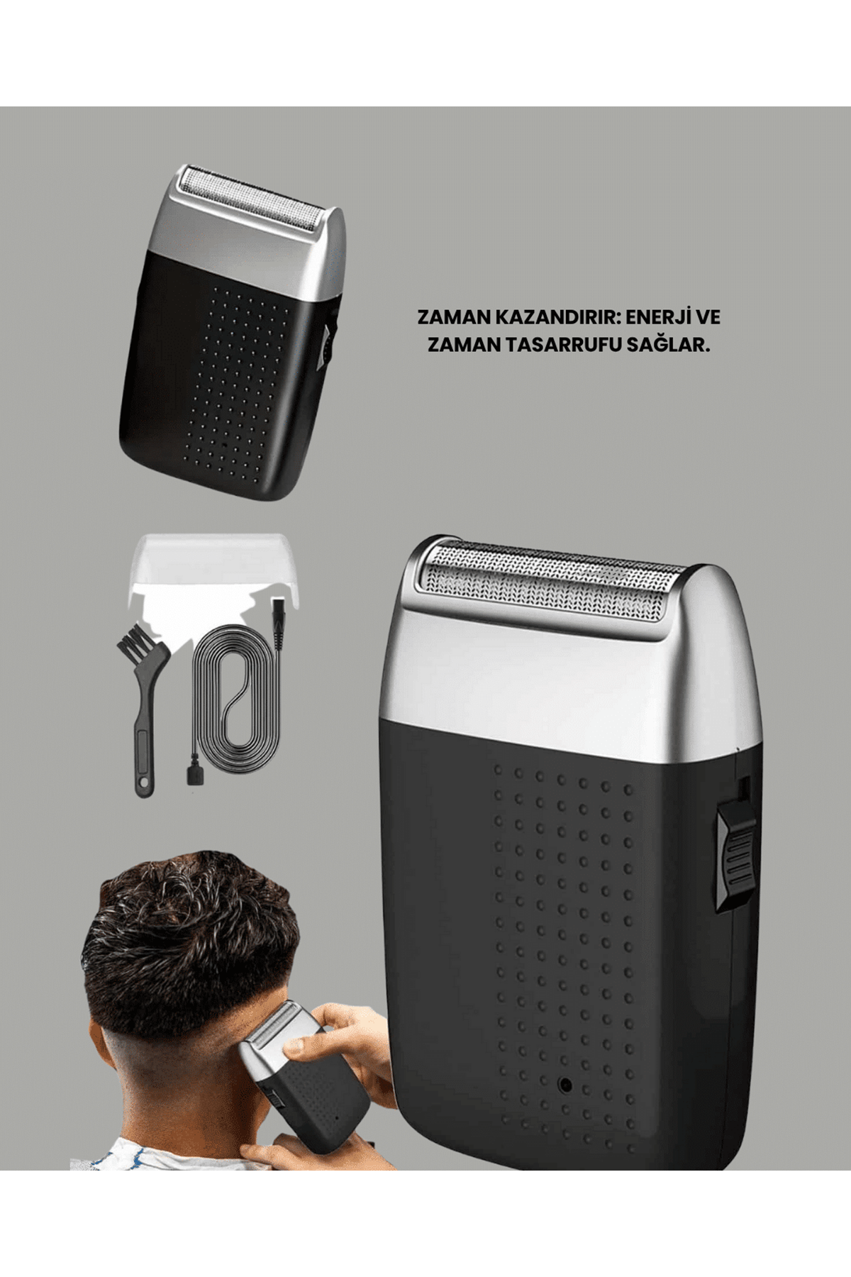 Sıfır Saç ve Sakal Kesme Makinesi – Kolay Temizlik, Güçlü Motor