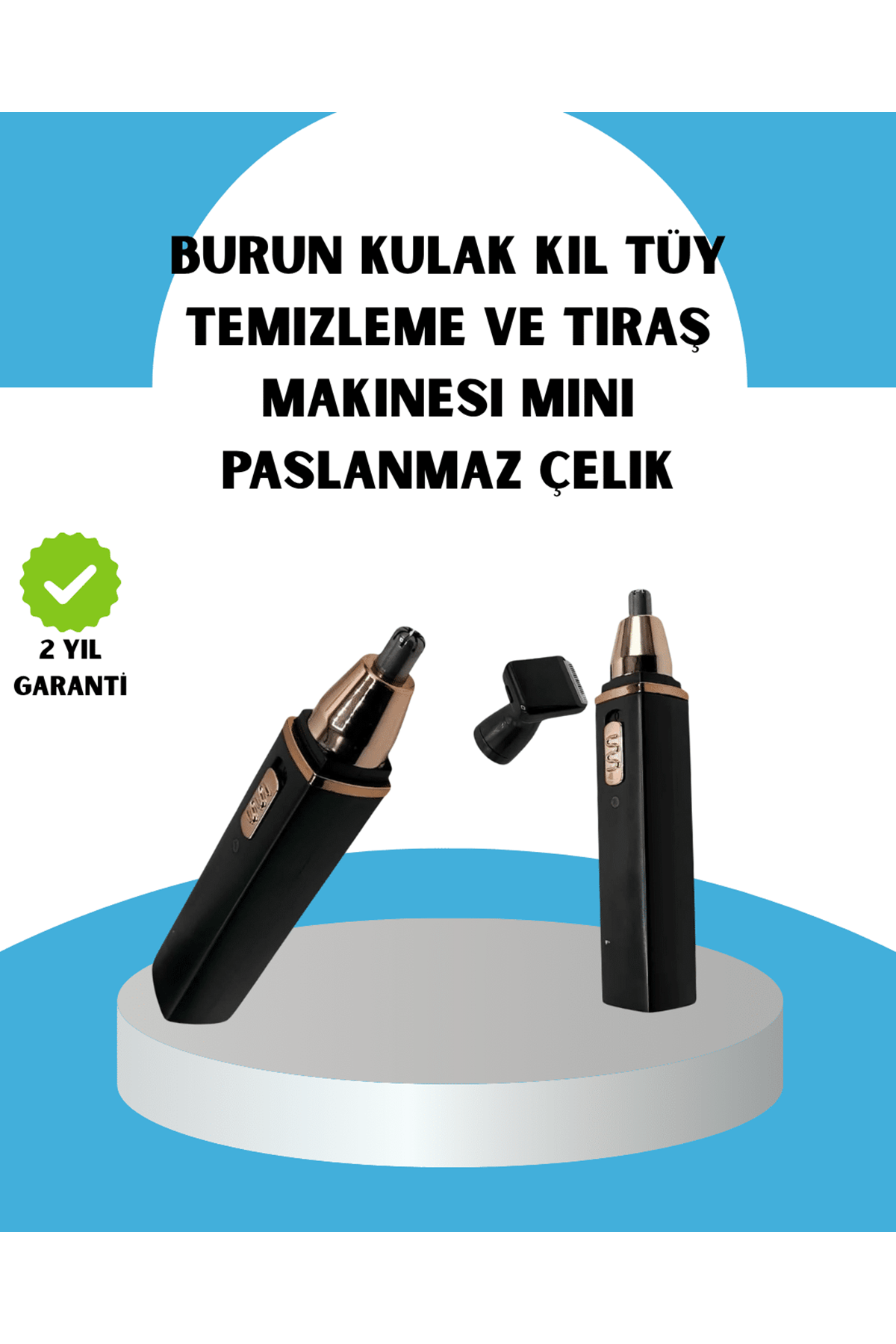 USB şarjlı, yıkanabilir başlıklı kişisel bakım cihazı-Tıraş Makinesi