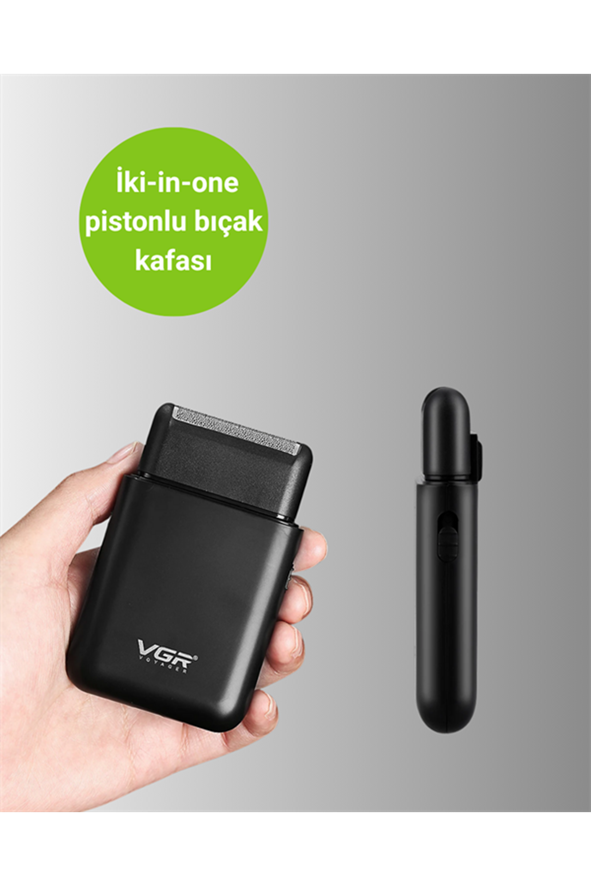 Elektrikli Tıraş Aleti – Hassas Kesim, Kolay Temizlik, Cilt Dostu