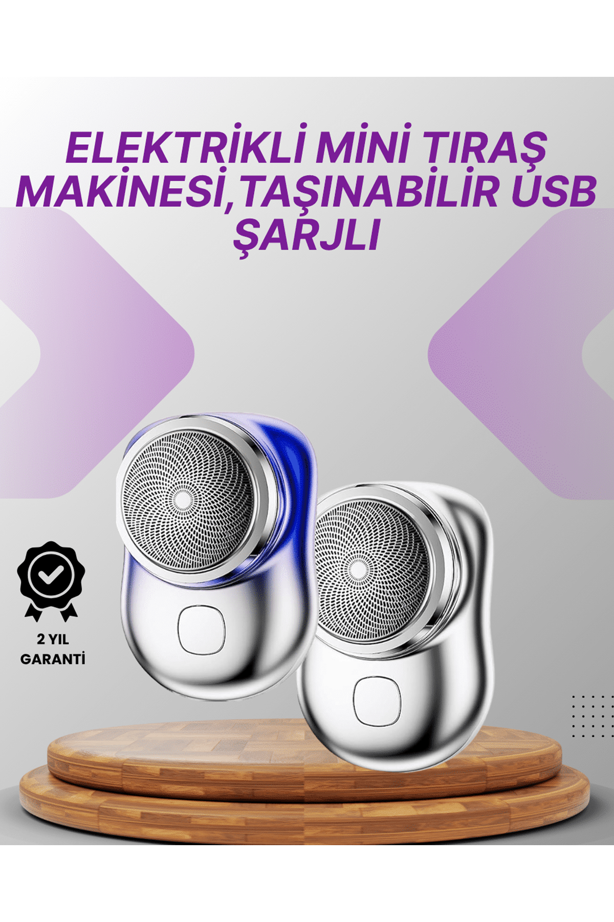 Komple Vücut İçin Taşınabilir Elektrikli Tıraş Cihazı