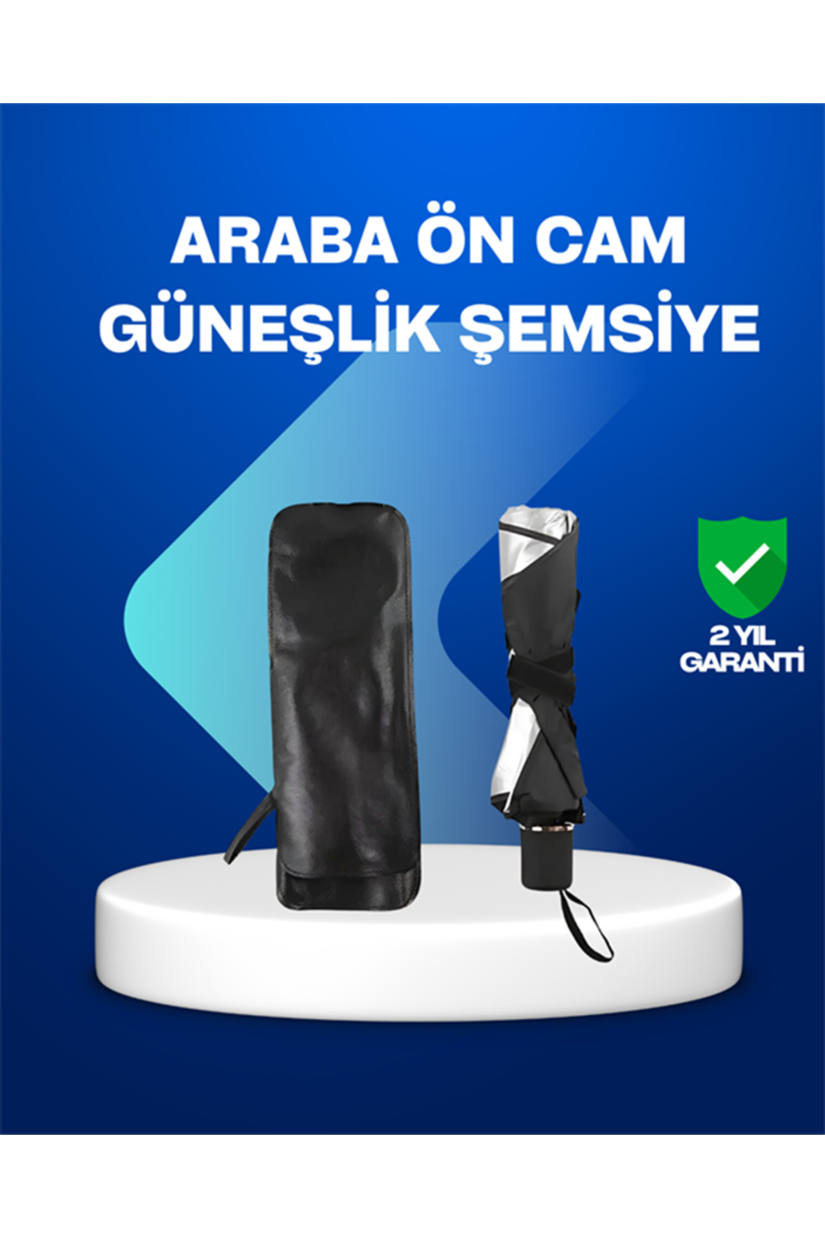 Yüksek Kaliteli Cam Elyaf İskeletli Araba Şemsiyesi – Tüm Araçlara Uygun