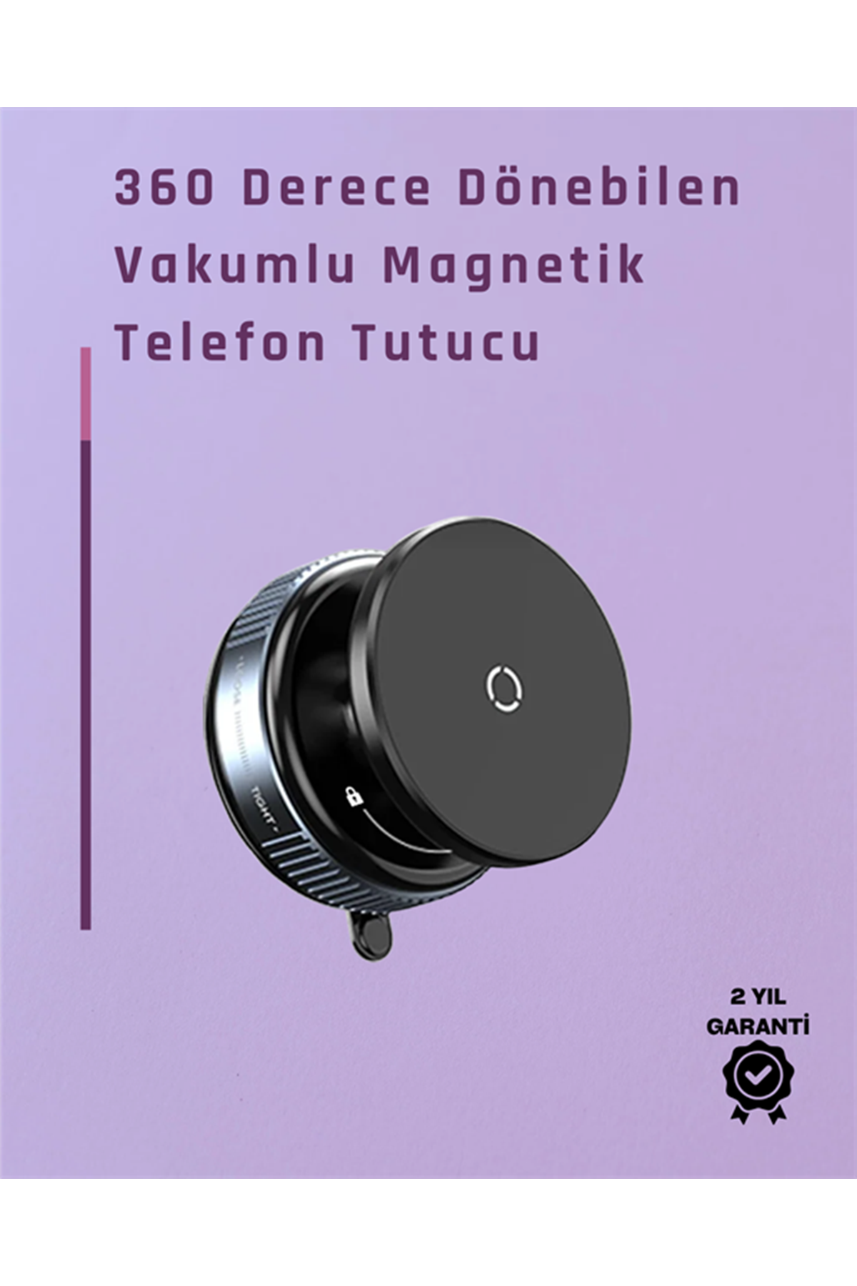 Çift Taraflı Vakum Emme Özellikli 4.7+ İnç Telefon Tutucu – Güvenli Sabitleme