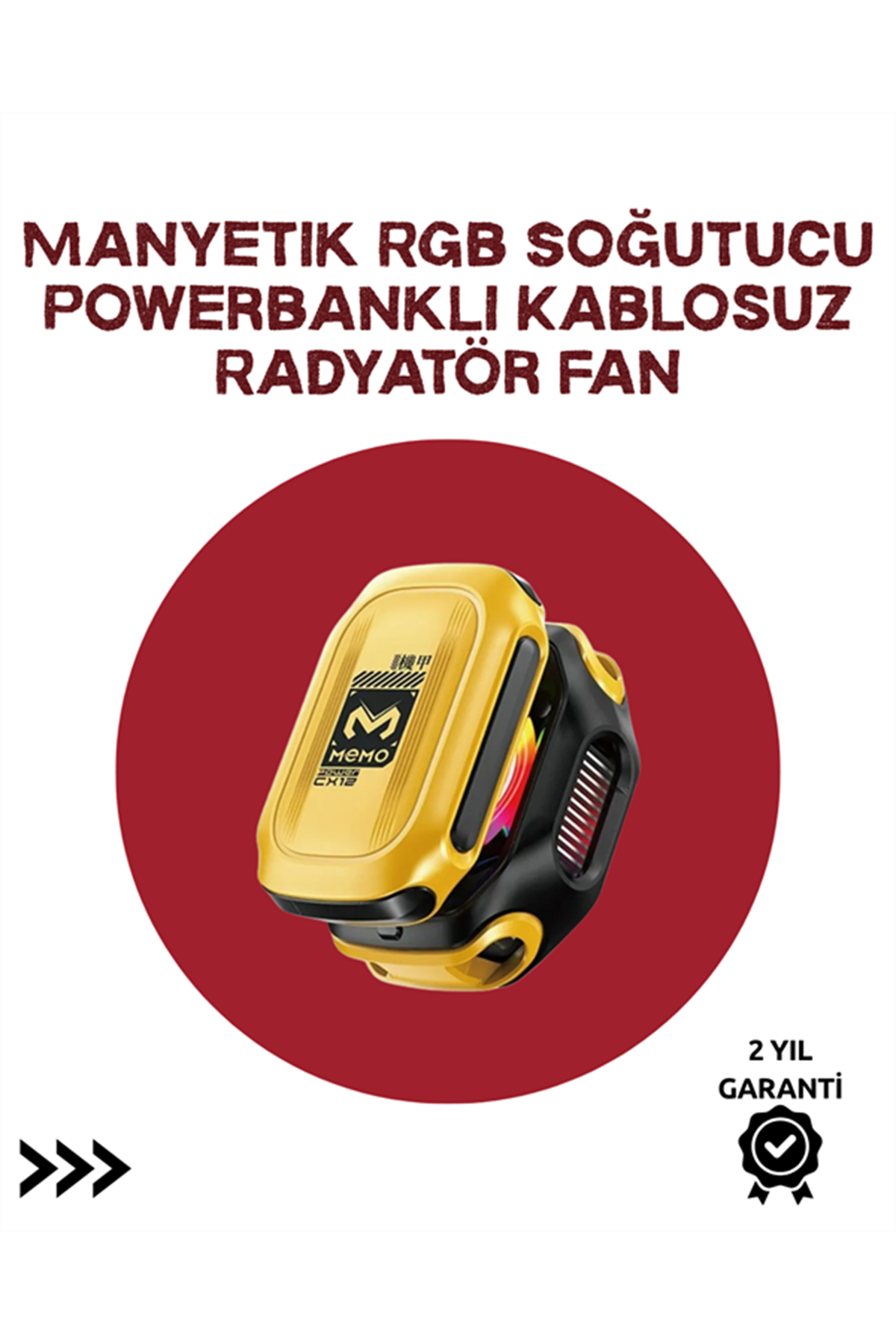 Akıllı Dijital Kontrollü Soğutucu | AI & Standart Mod | 7 Kanatlı Fan Tasarımı