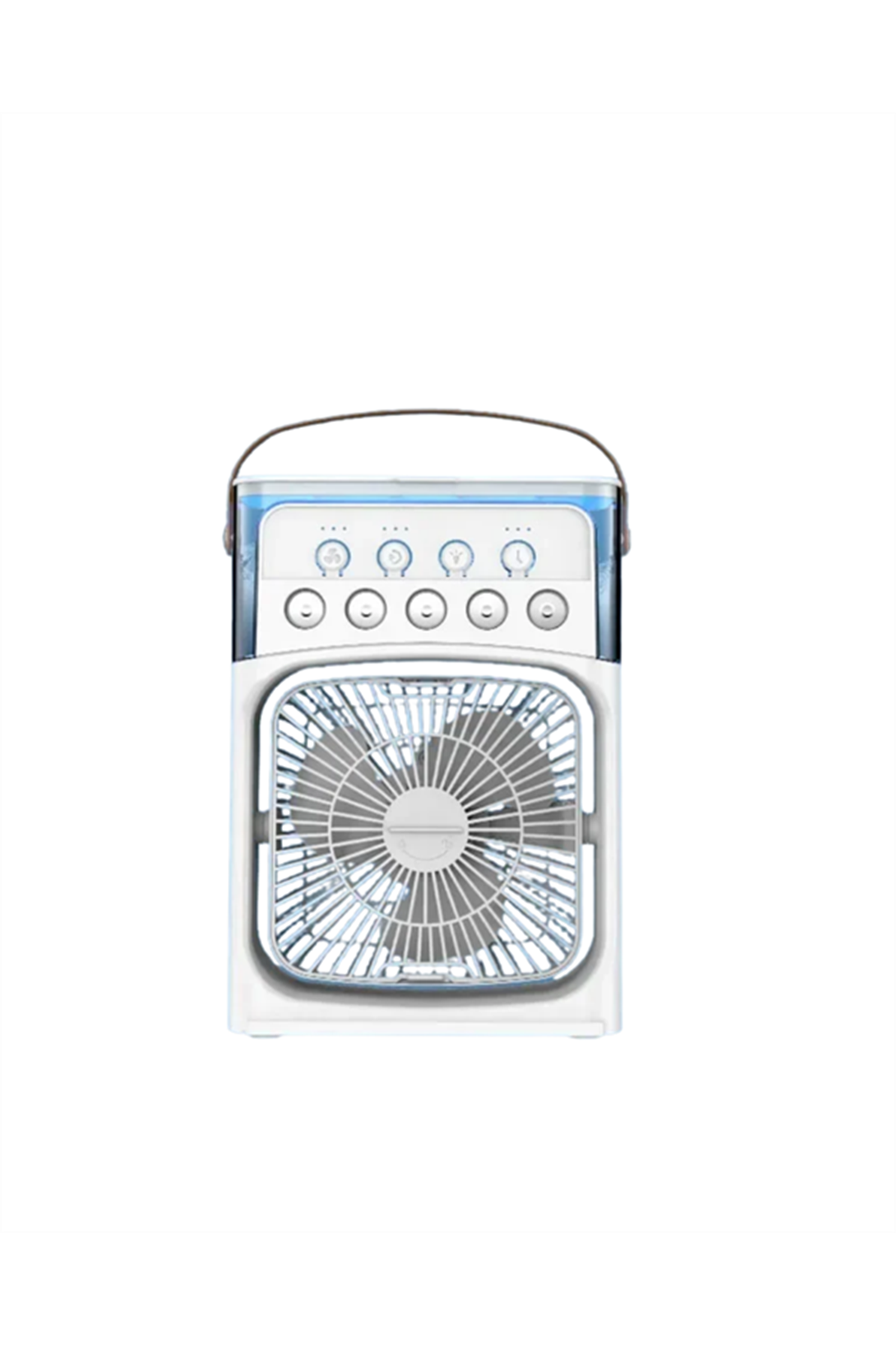Taşınabilir 3'ü 1 Arada Mini Fan | Nemlendirici + Soğutucu + Gece Lambası