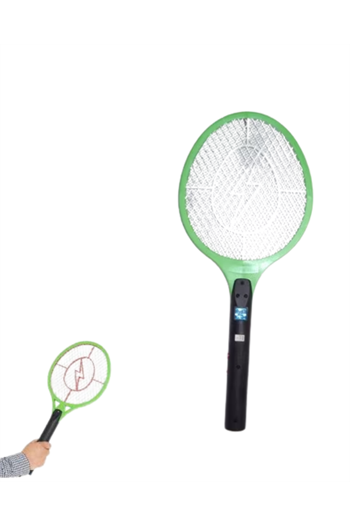 Taşınabilir Elektronik Sinek Swatter – Kimyasal İçermeyen, Ergonomik Tasarım