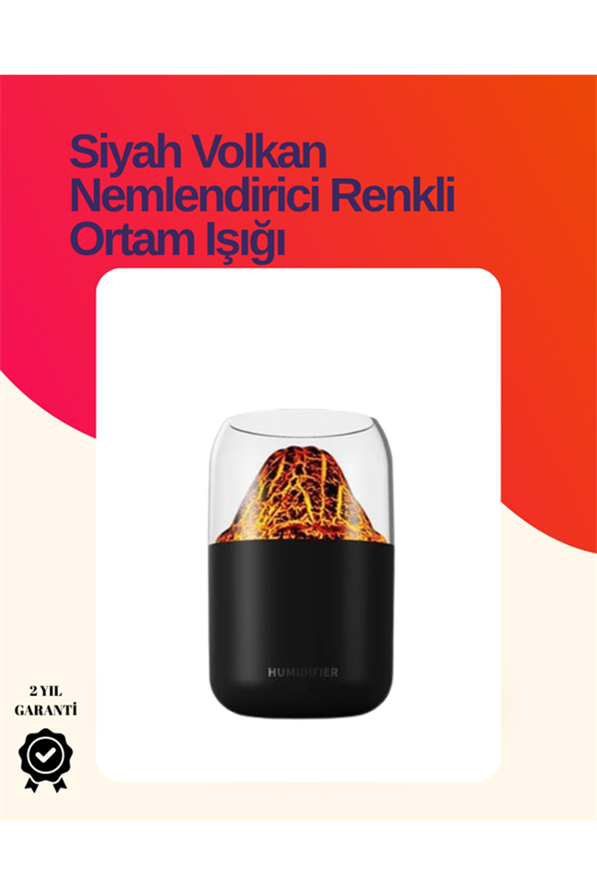 7 Renk LED Işıklı Uçucu Yağ Difüzörü – Ultrasonik Teknoloji