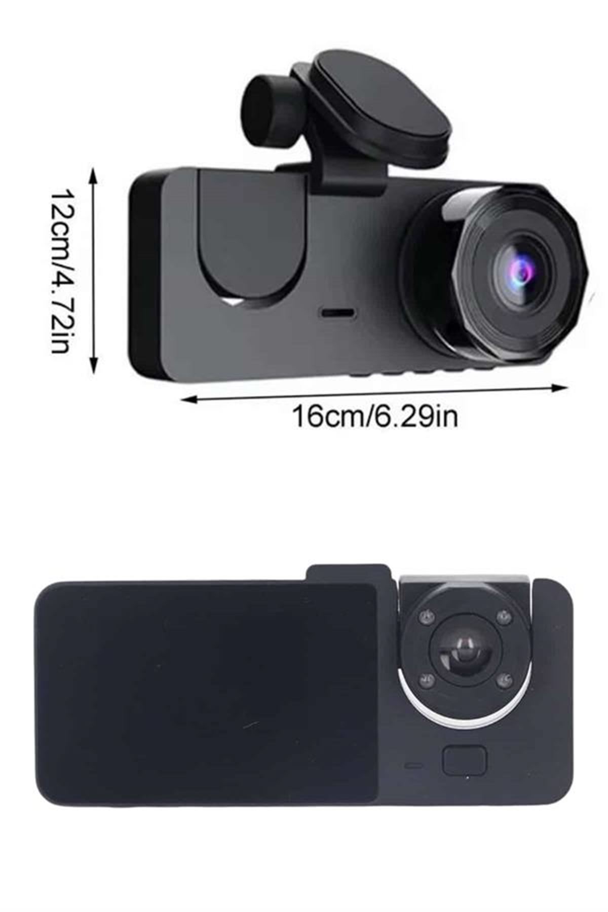 DVR Araç İçi Kamera Hareket Algılayabilen 1080P CarPlay Video Kaydedici