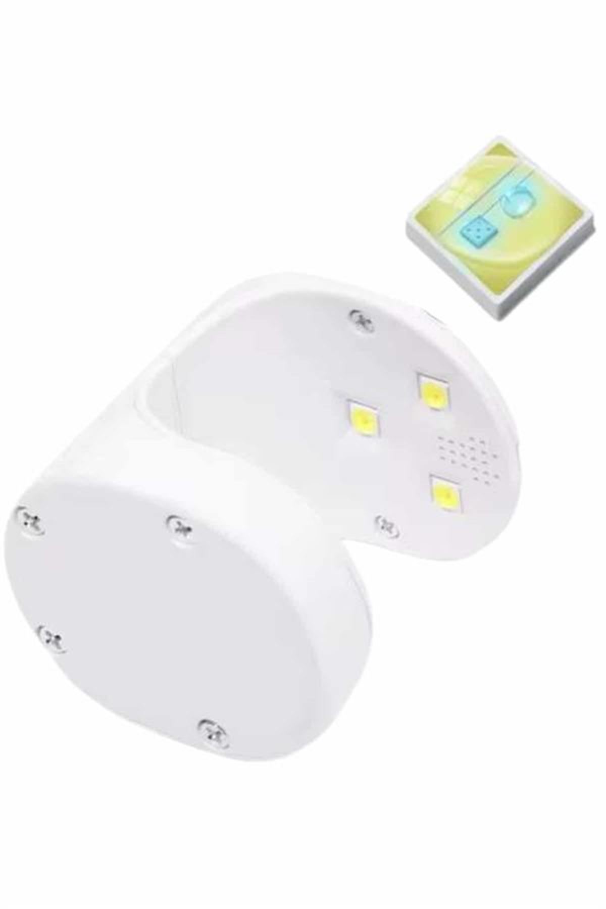 Kalıcı Oje Kurutucu UV Led Teknolojisi Taşınabilir Mini Tırnak Kurutucu