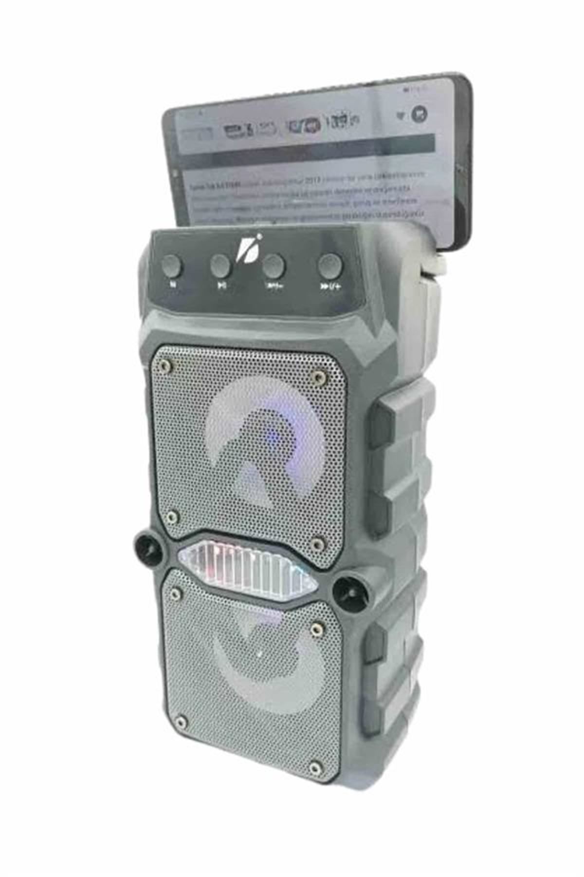 Çift Çıkışlı Güçlü Bataryalı Kablosuz Yüksek Ses Kaliteli Bluetooth Hoparlör