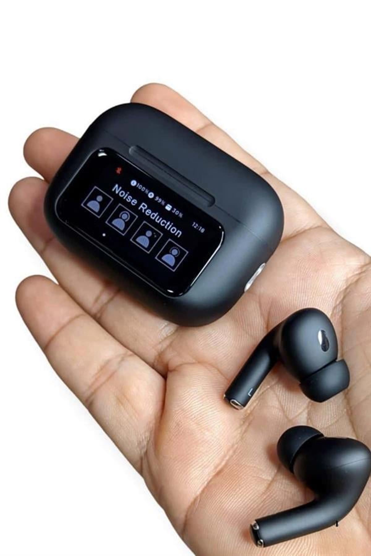 2.Nesil Pro Ekranlı Sesli Görüşme Yapabilen Kablosuz Bluetooth Kulaklık