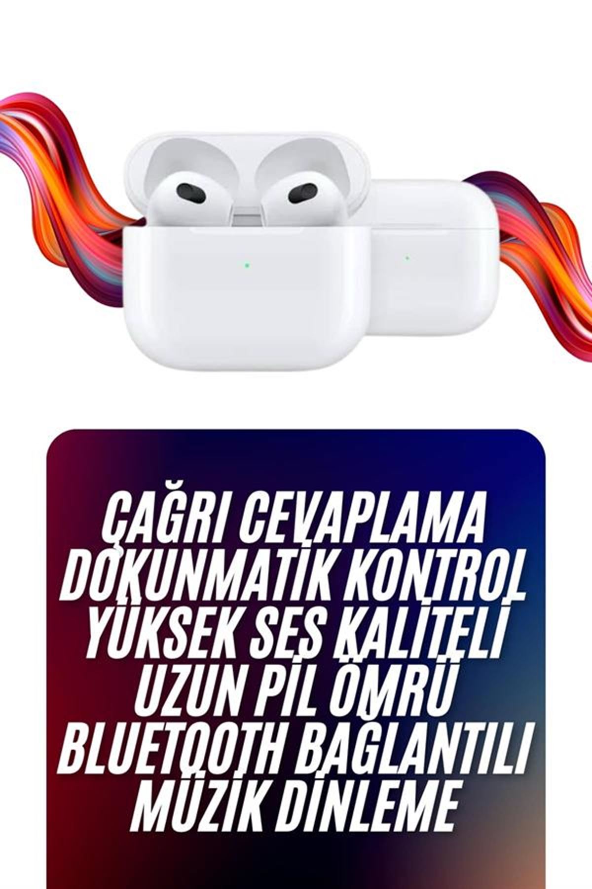 Yeni Nesil Kulak İçi Bluetooth Kulaklık Kablosuz Sesli Asistan