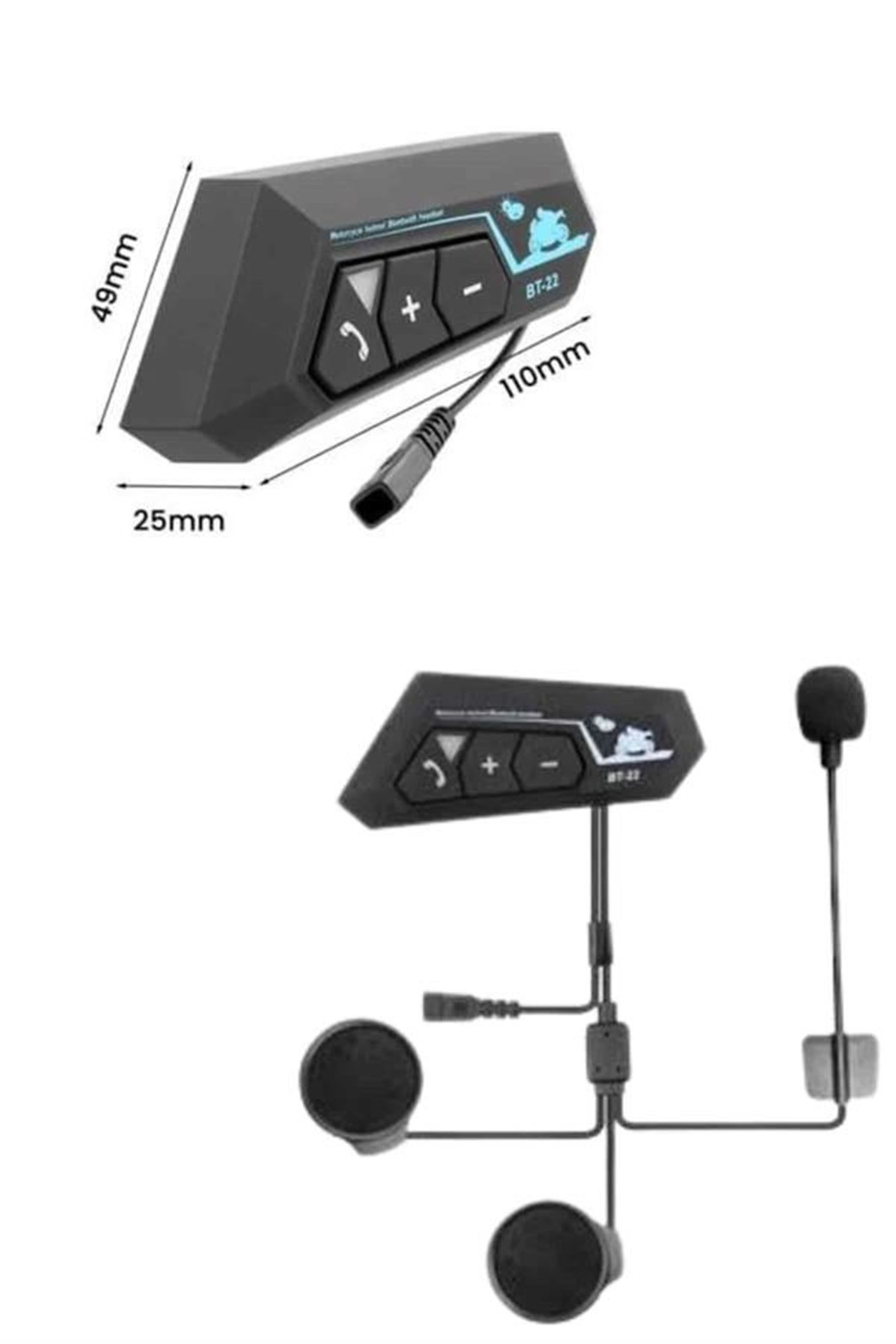 Yeni Nesil Dinleme Ve Konuşma Özellikli Intercom Kask Kulaklığı 5.0 Bluetooth