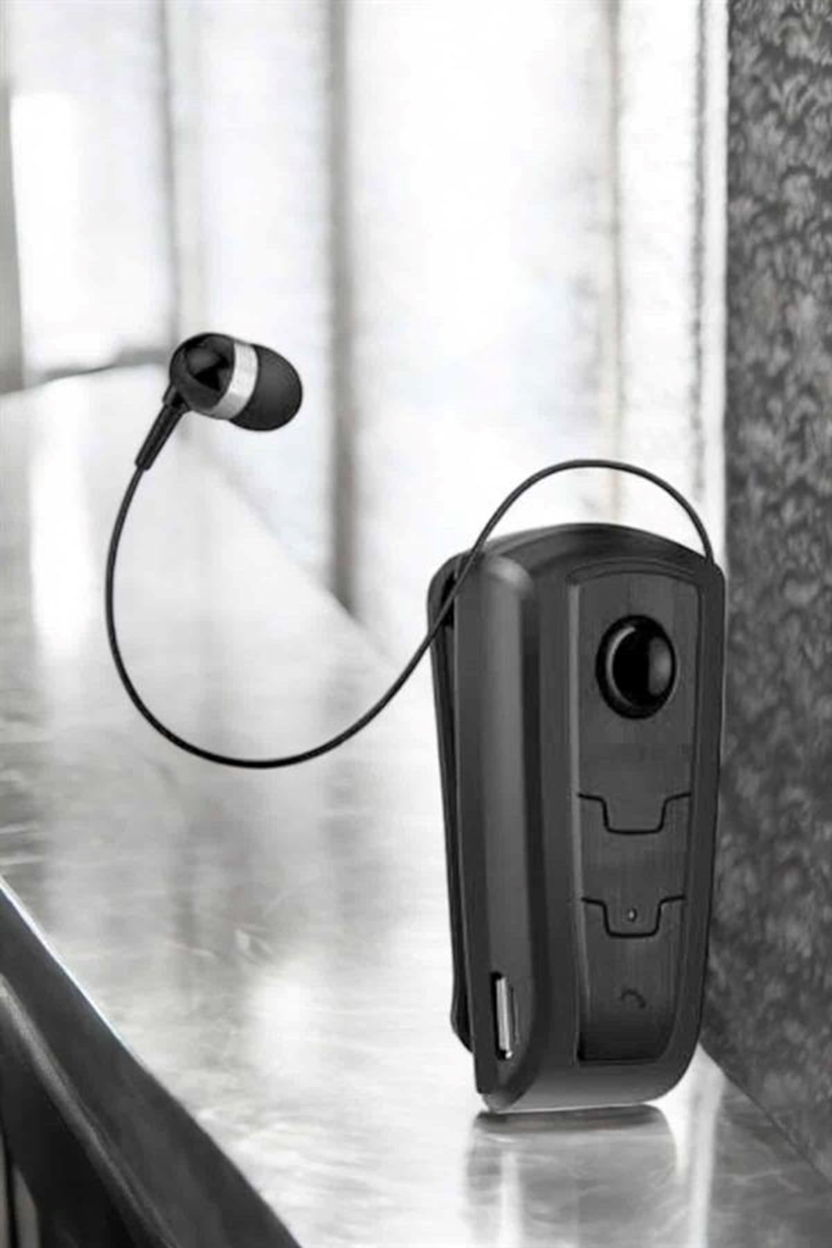 Makaralı Bluetooth Kulaklık Kulak İçi Android iOS Uyumlu Titreşimli