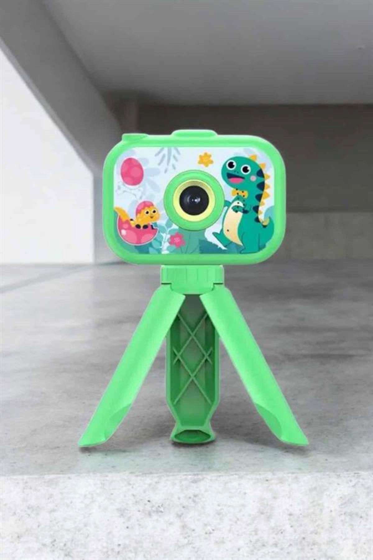 Ayaklı Mini Fotoğraf Makinesi Çocuk Için Eğitici Video Kamera