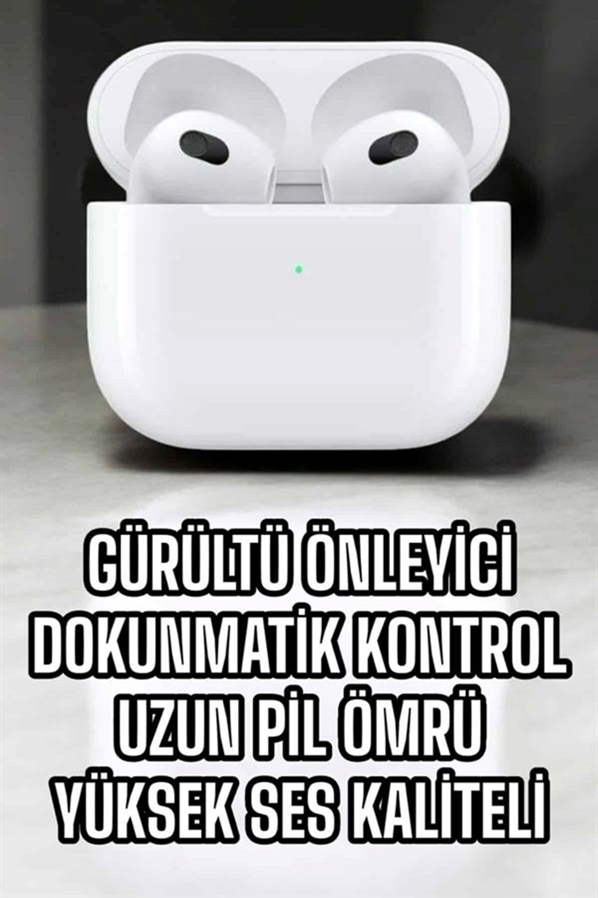 Bluetooth Kulaklık 3.Nesil Kablosuz Uzun Pil Ömrü Dokunmatik Kontrol