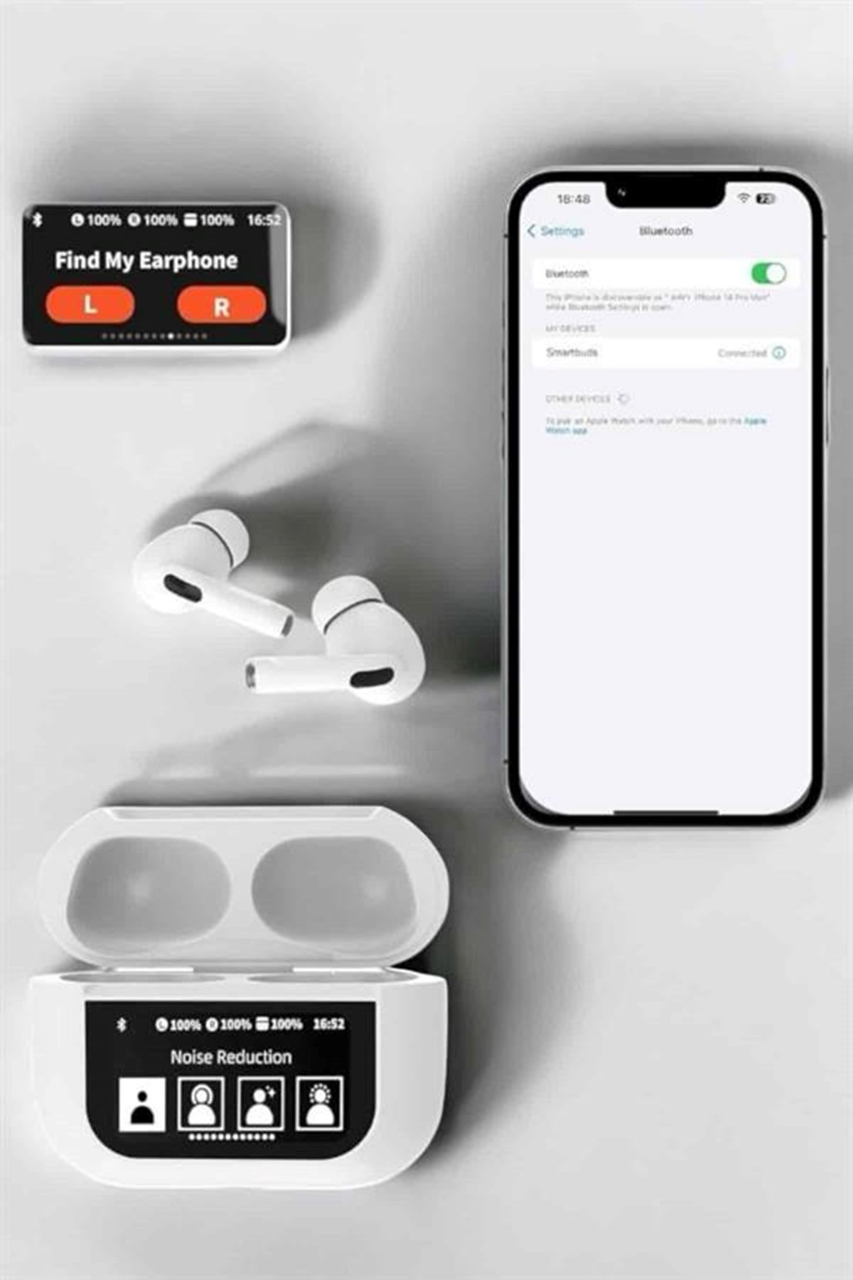 Bluetooth Kulaklık Kulakiçi Güçlü Ses Kaliteli Sesli Asistan