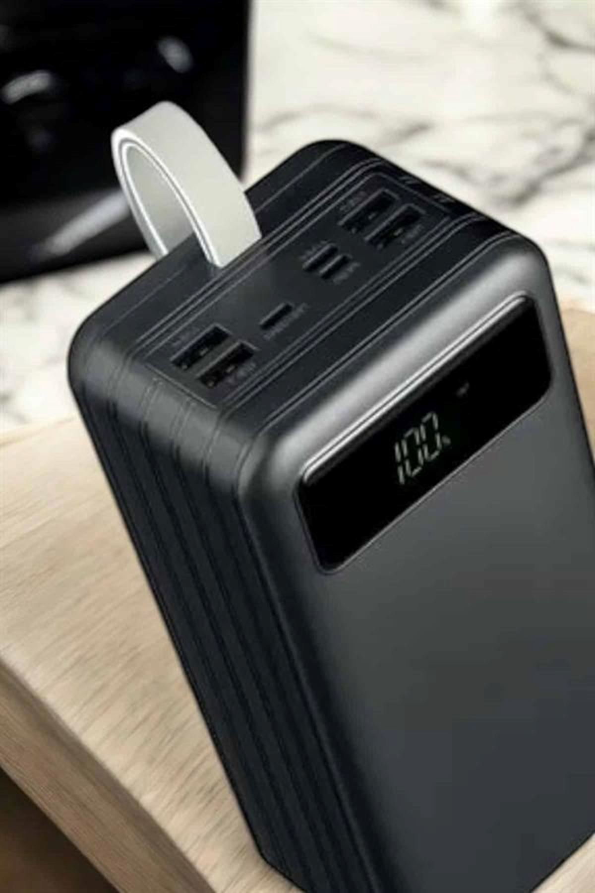 Powerbank 60.000 MAH 4 Portlu Uzun Şarj Süreli Dijital Göstergeli