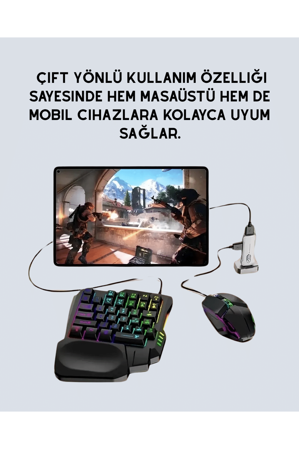 Kablosuz Mobil Oyun Kiti – 5 Parça Tam Set