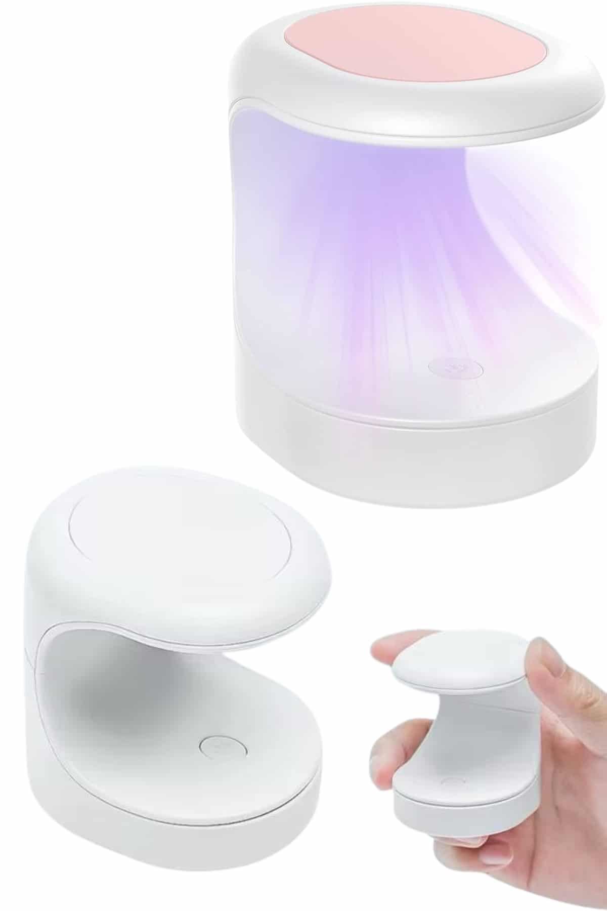 Kalıcı Oje Kurutucu Mini UV Işınlı Taşınabilir Hızlı ve Pratik Oje Kurutucu