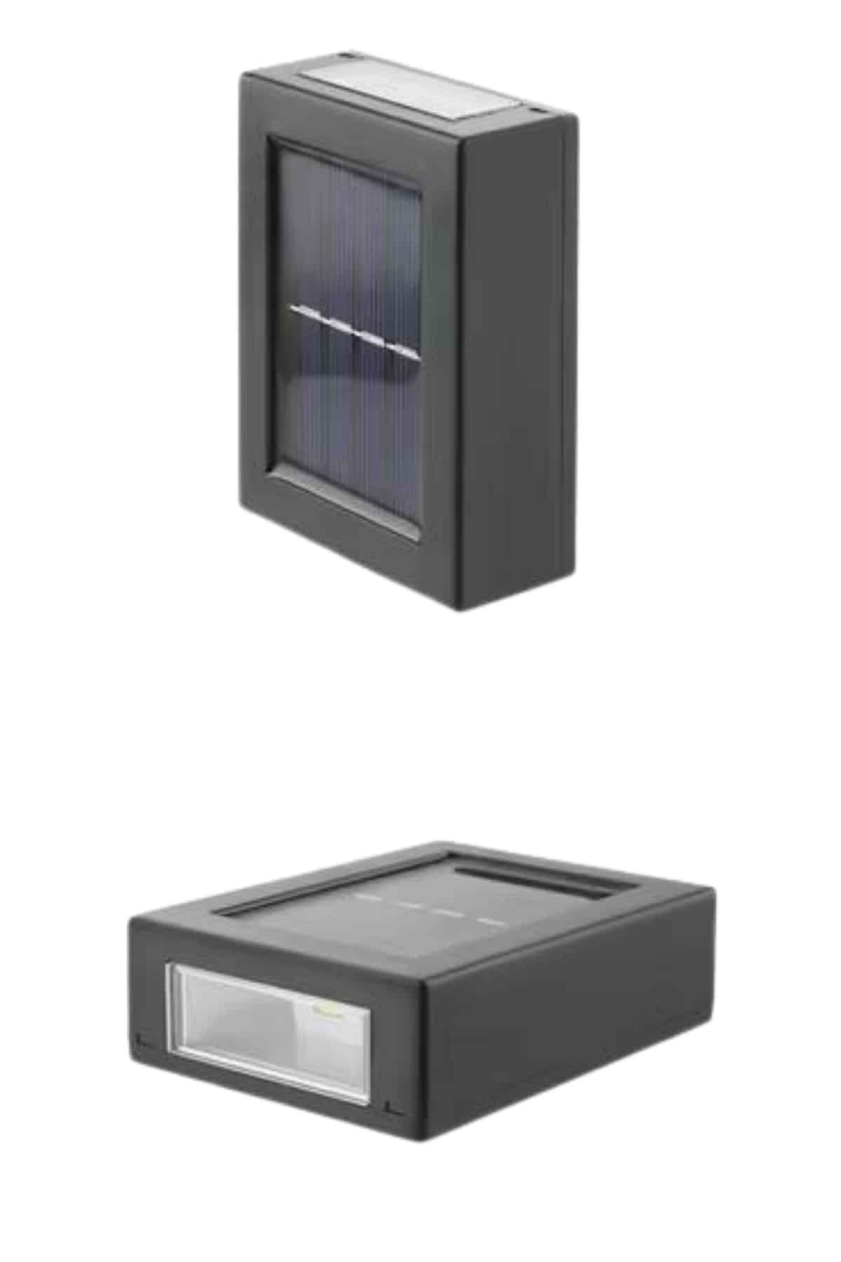 Yeni Model Solar Çift Taraflı Duvar Lambası Dekoratif Duvar Lambası