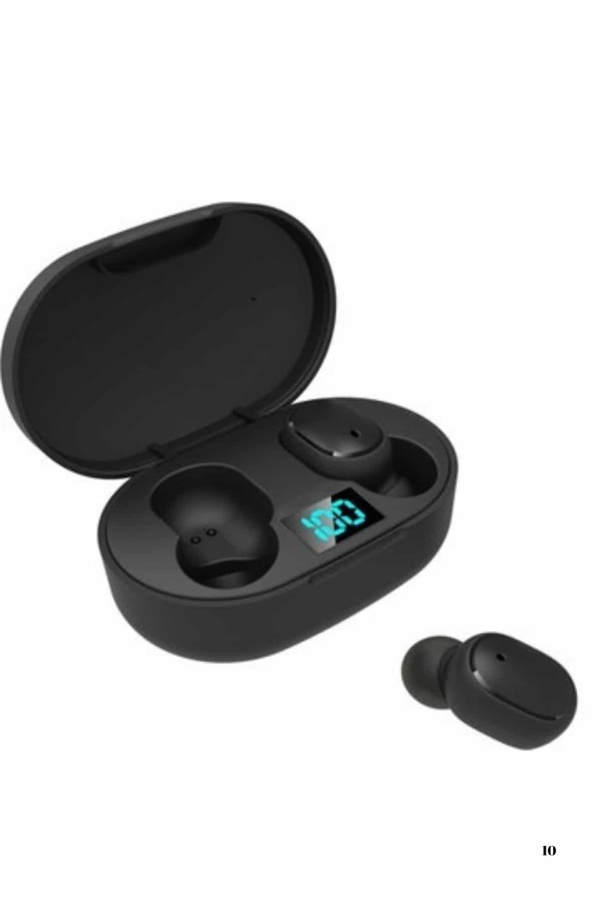 Kablosuz Kulak İçi Bluetooth Kulaklık Stereo Dokunmatik Kontrollü Kulaklık