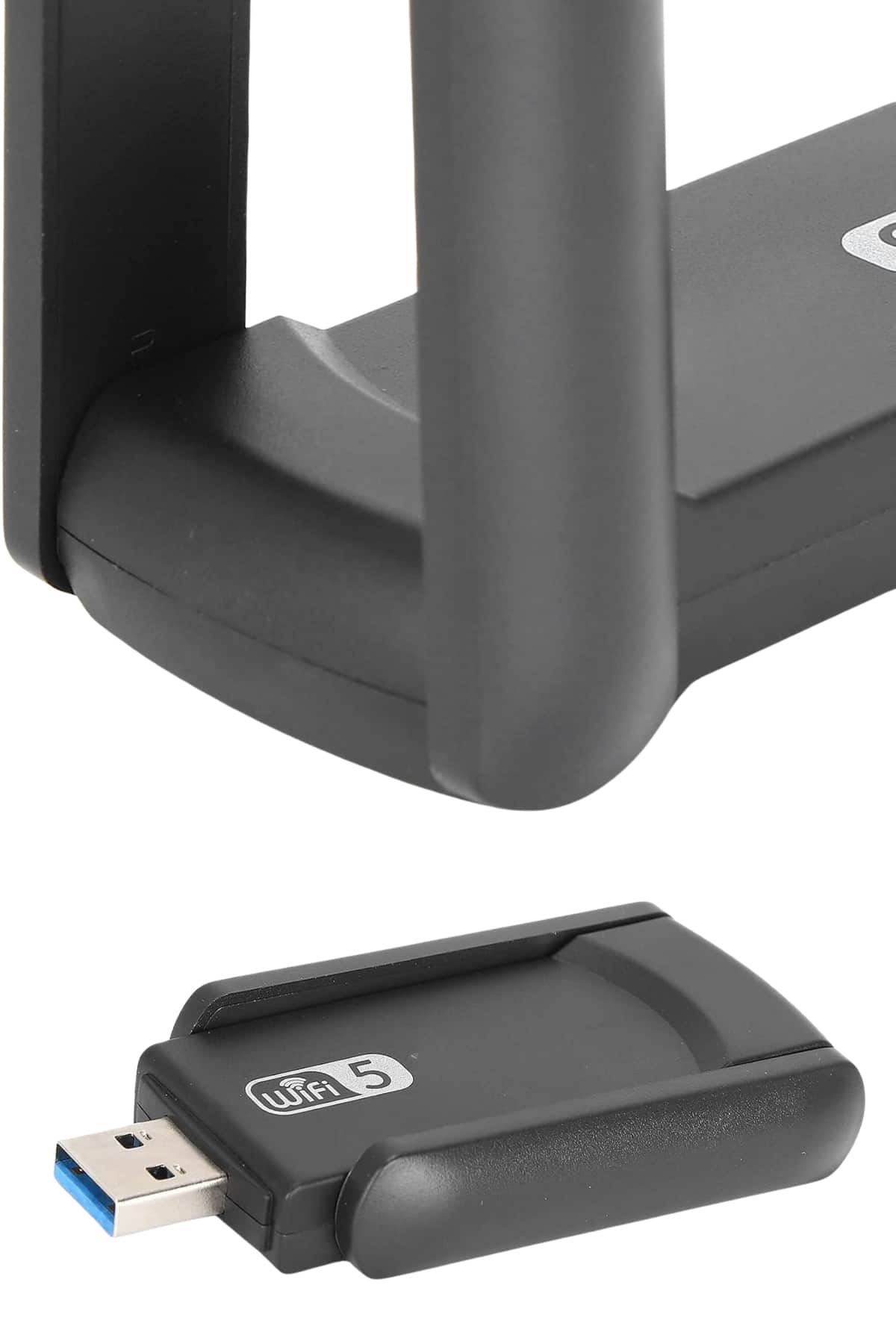 Mbps Wifi Alıcı Kablosuz Wifi Adaptörü Çift Band Çift Antenli