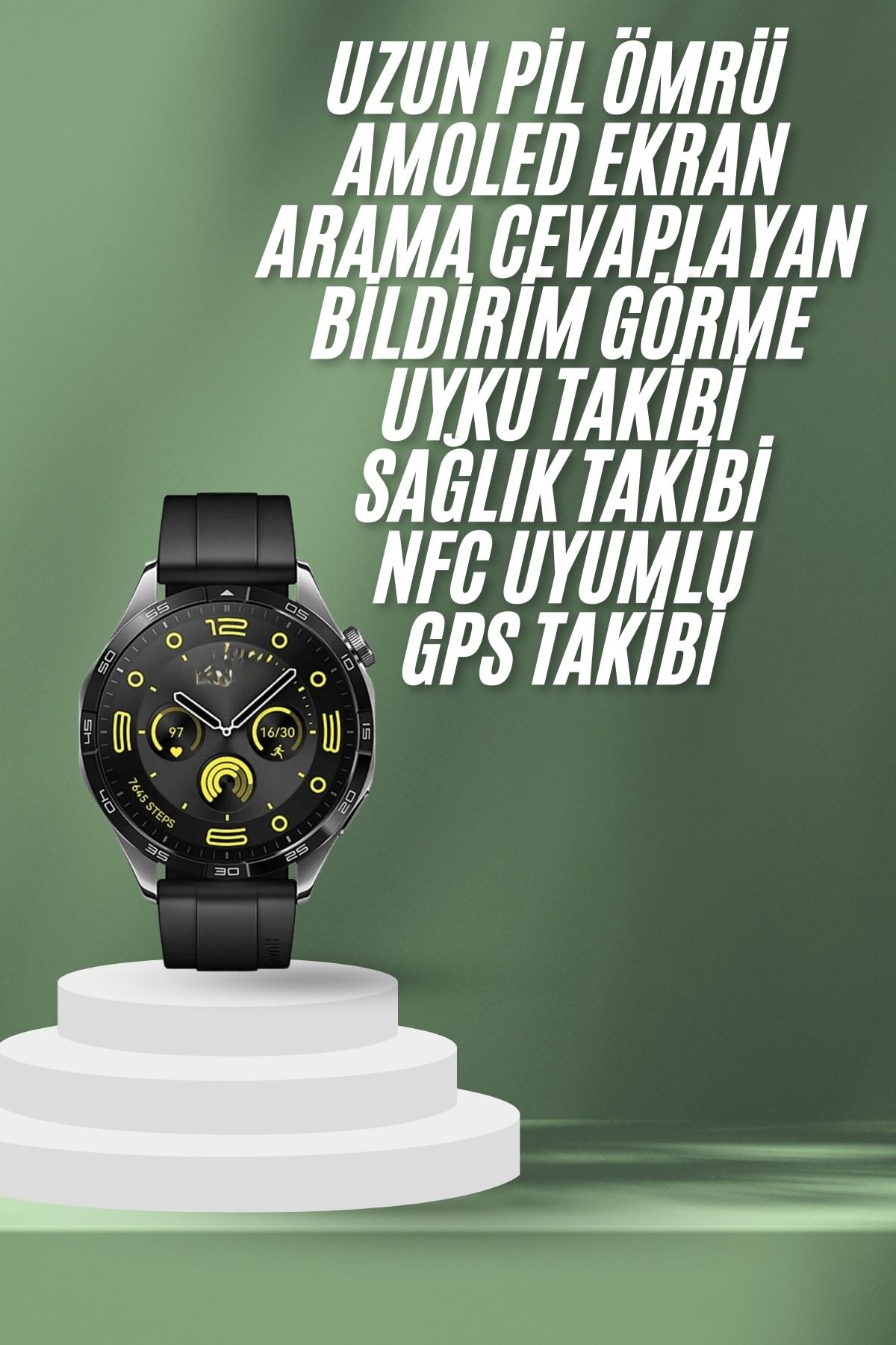 Akıllı Saat 5.0 Bluetooth Bağlantılı Sağlık ve Uyku Takibi Sosyal Medya Girişli