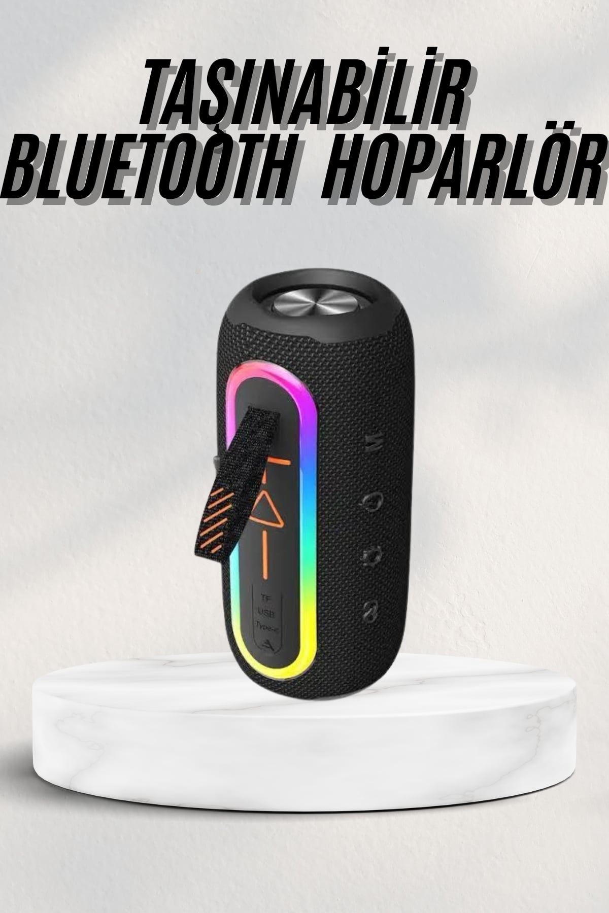 Kablosuz Bluetooth Hoparlör Taşınabilir Çoklu Bağlantılı Özelliği
