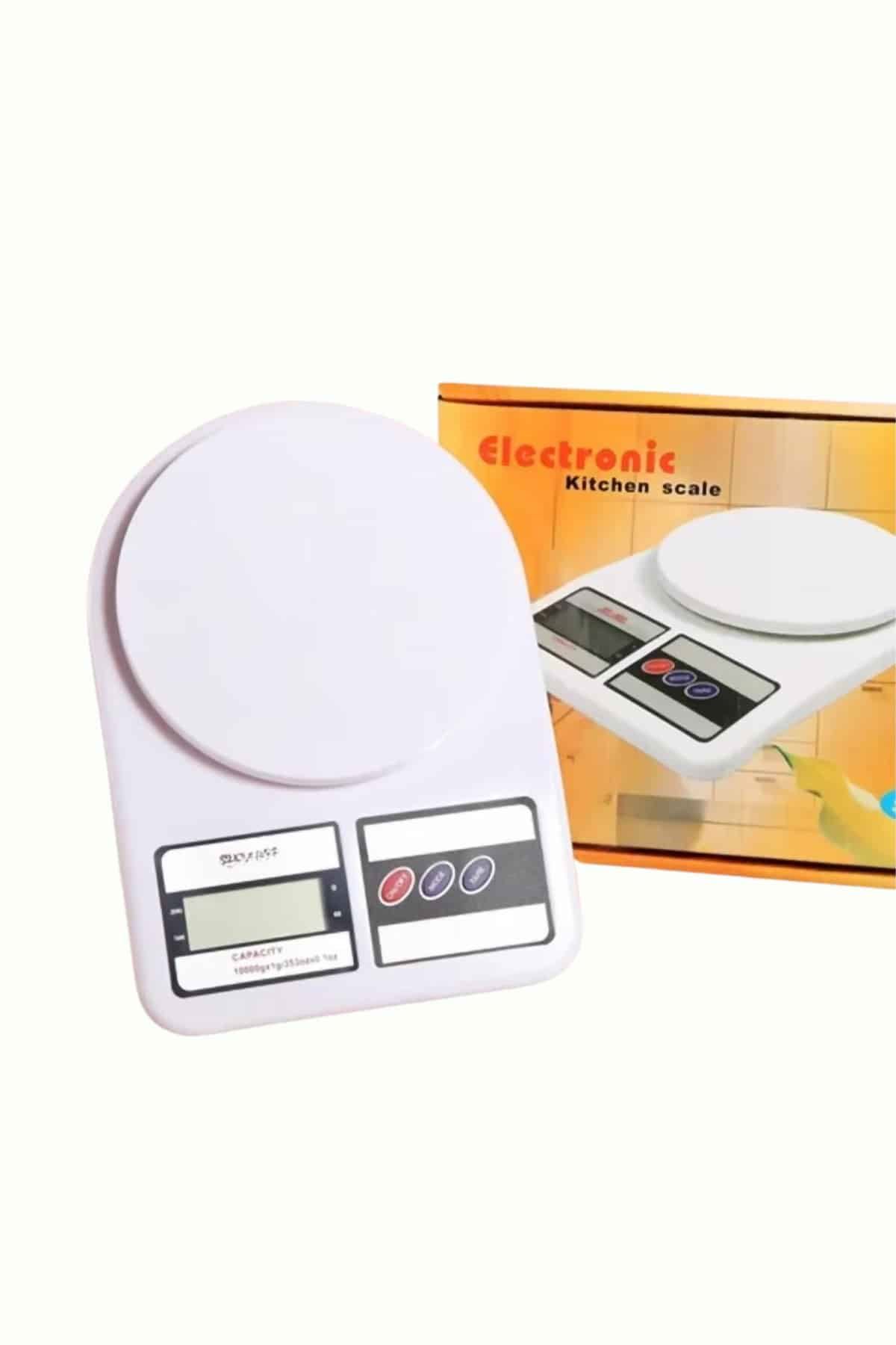 Dijital Hassas 10 Kg Mutfak terazisi tartısı LCD Ekran Mutfak Tartısı