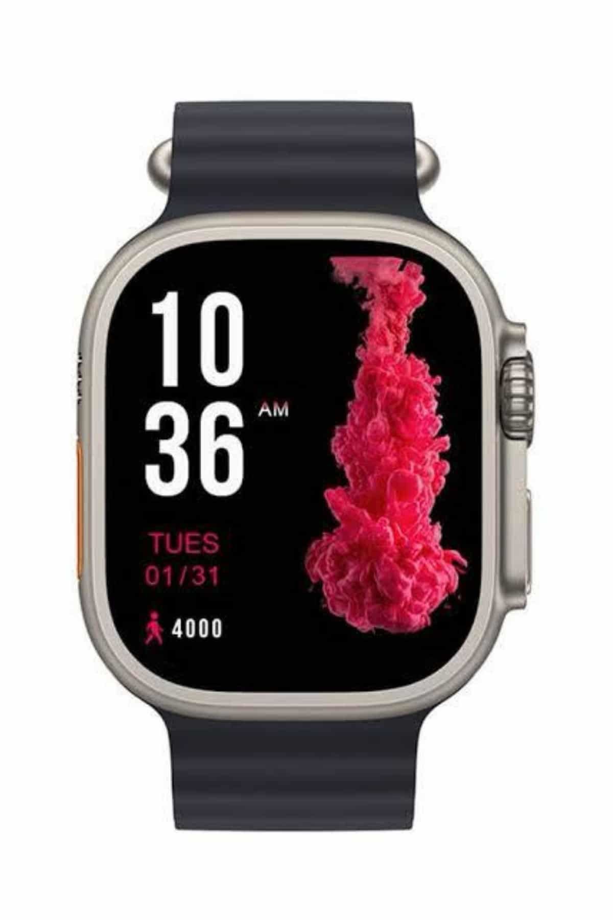 Ultra Akıllı Saat 49 Mm Çift Kordonlu Arama Cevaplama Bluetooth Bağlantılı