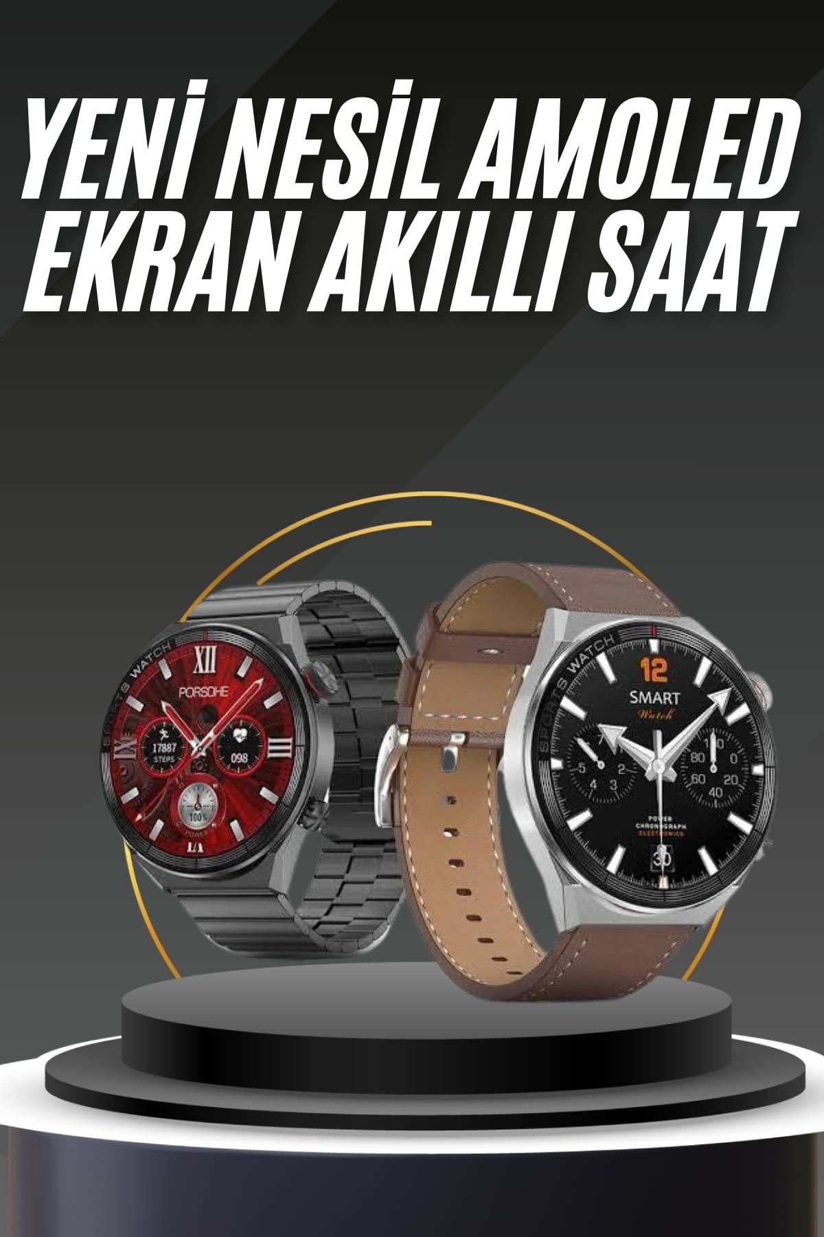 Çağrı Cevaplama Sesli Asistan Çoklu Dil Desteği 5.0 Bluetooth Akıllı Saat