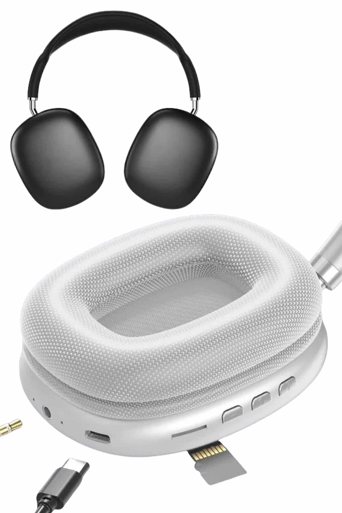 Yeni Nesil Bluetooth Kulaklık Kulak Üstü ANC Özelliği Yüksek Ses Kaliteli