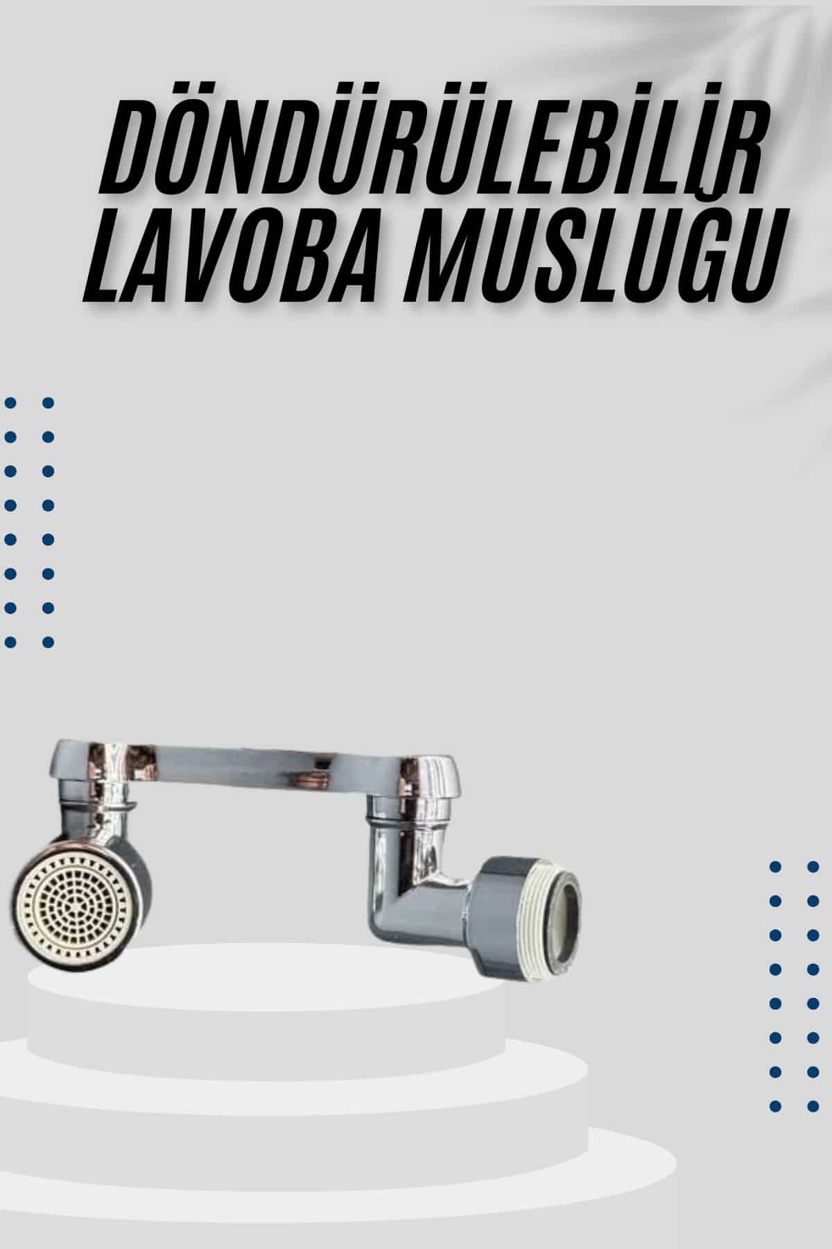 Dönebilen Musluk Başlığı Akrobat Mutfak Banyo Musluk Ucu Başlığı Oynar Başlıklı