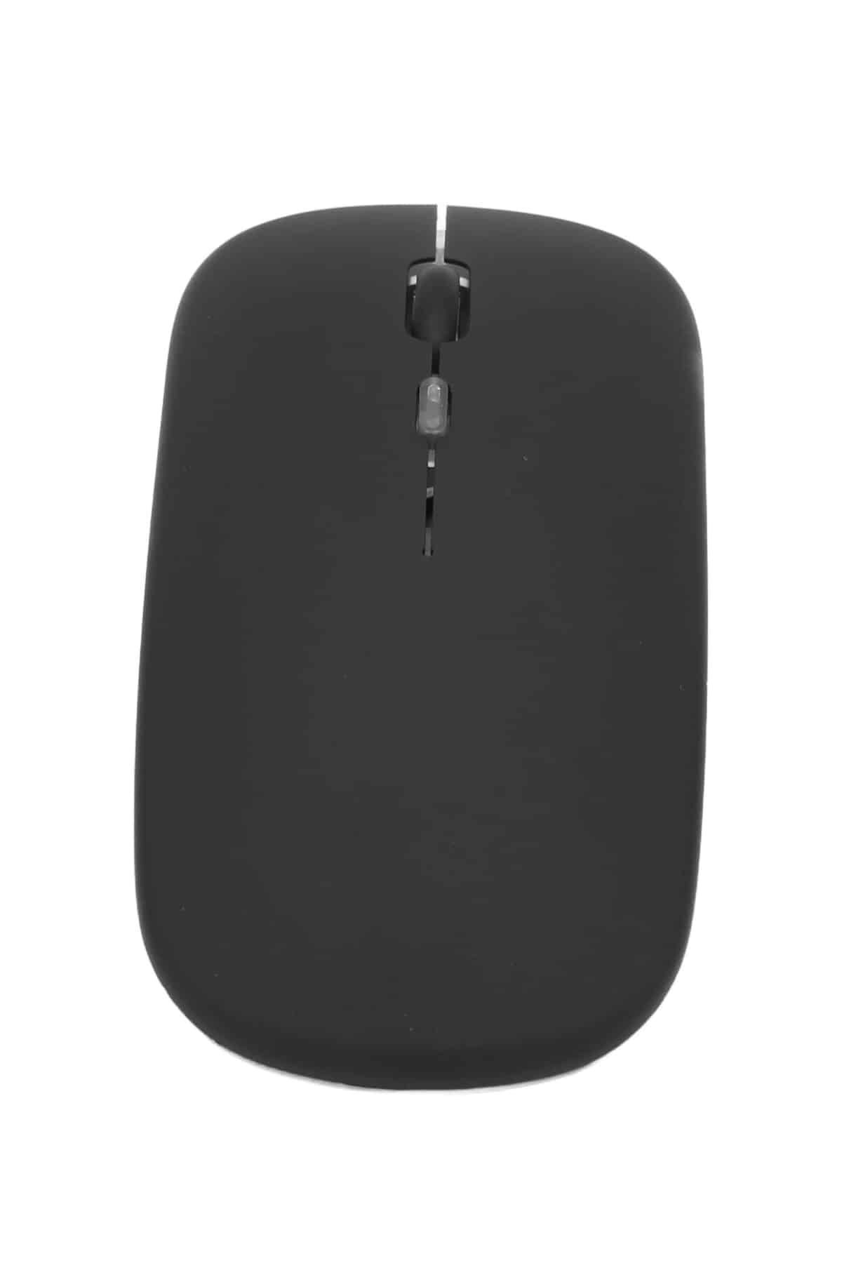 Siyah Wireless Kablosuz Sessiz Mouse Bluetooth Bağlantılı