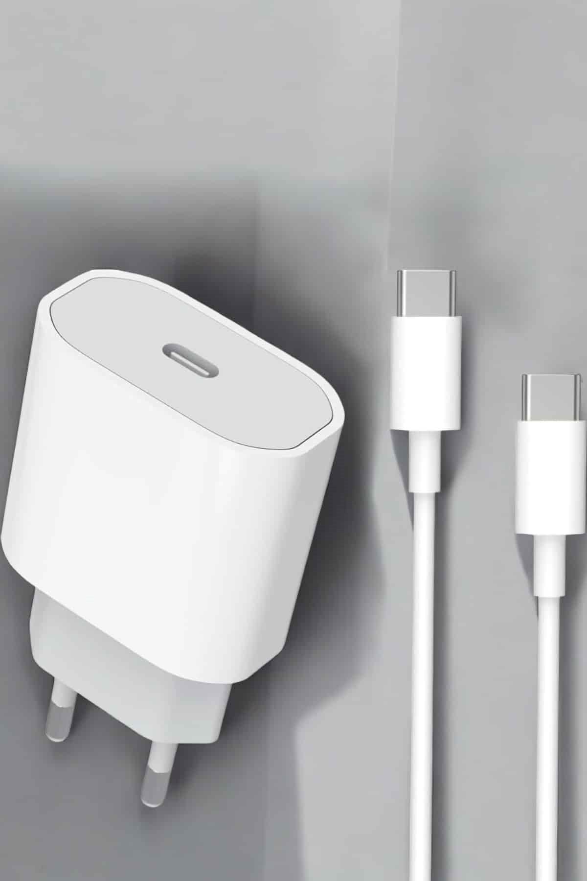 Güç Adaptörü ve Kablosu Şarj Aleti 15/15 Pro Max Uyumlu Hızlı Şarj