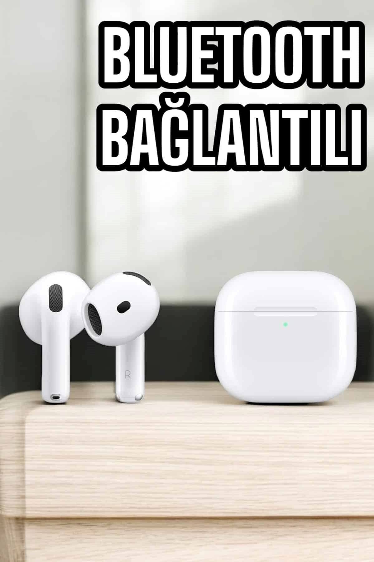 4.Nesil Kaliteli TWS Android ve İOS Uyumlu Mikrofonlu Kulaklık