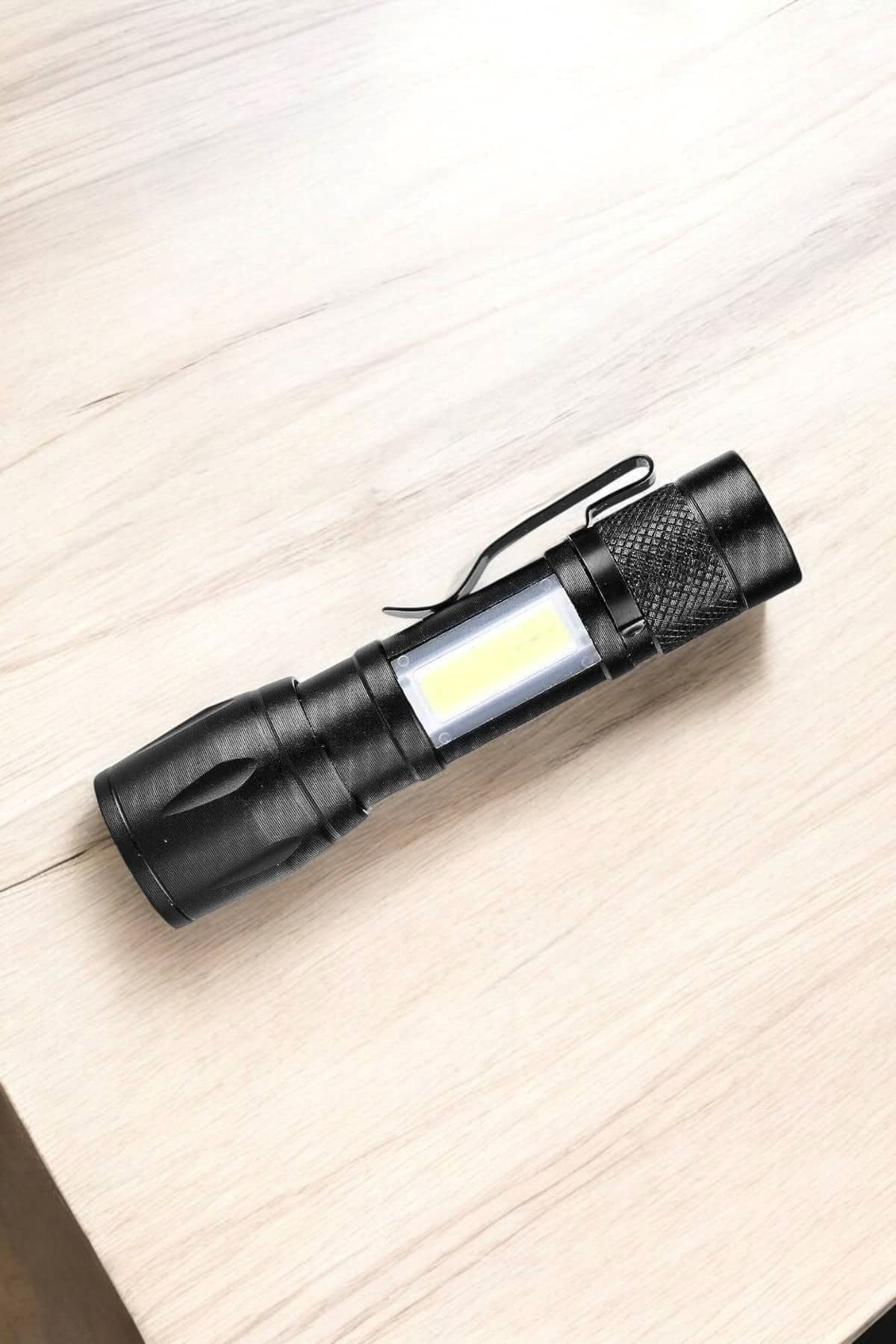 Işıldak El Feneri Kamp Lambası Mini Taşınabilir Acil Durum Lambası Fener Led Işık