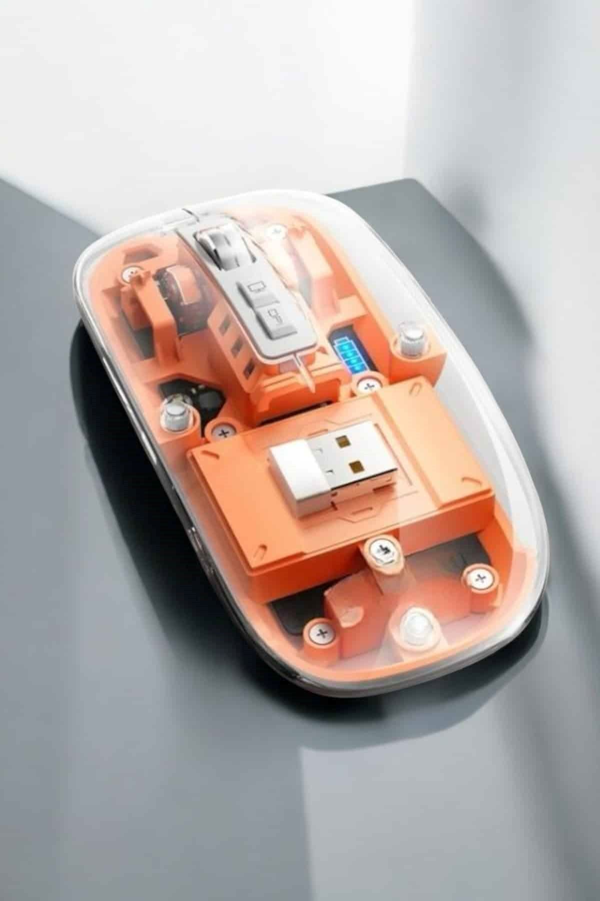 Sessiz Kablosuz USB Girişli Mouse Fare Yüksek Performanslı