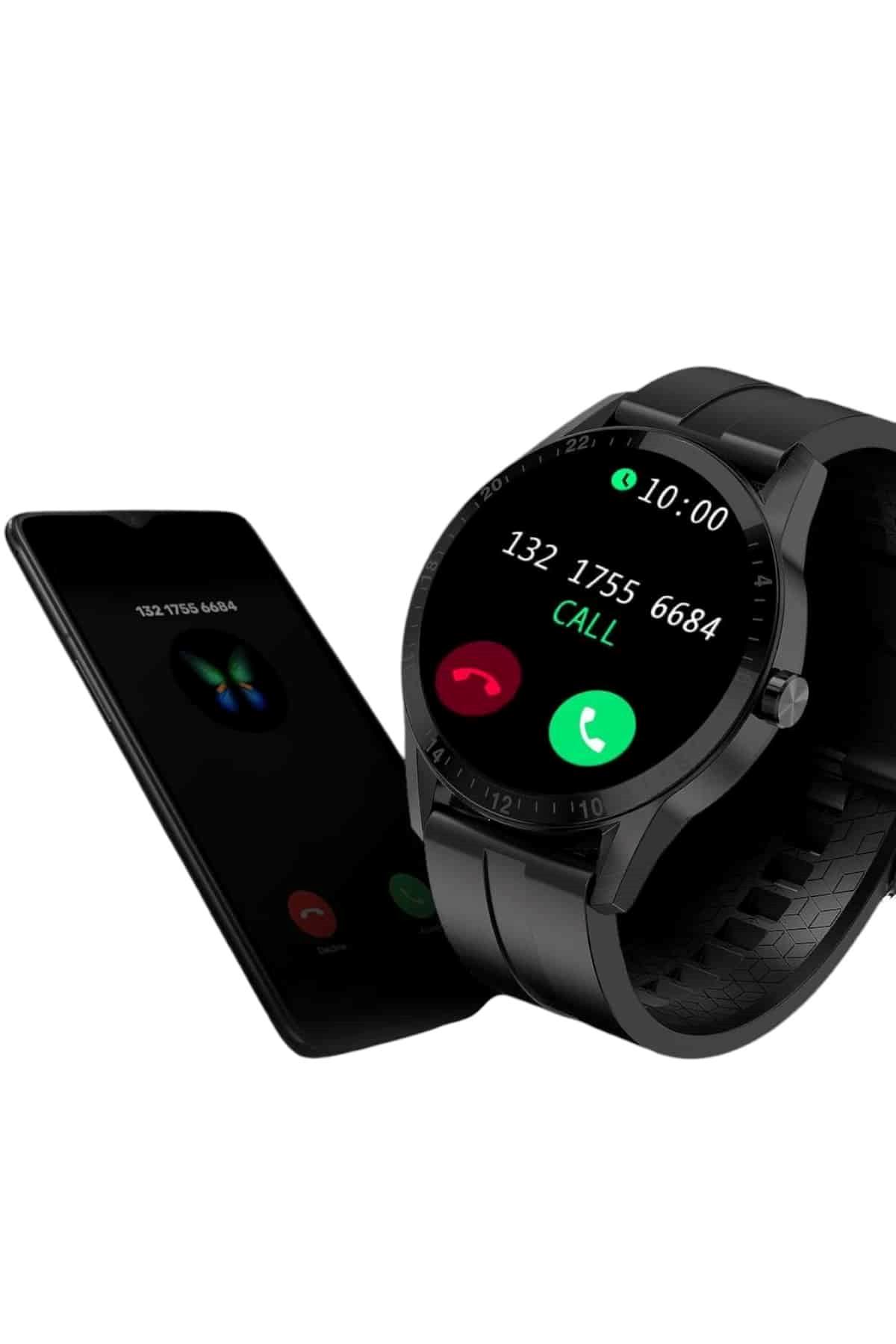 Akıllı Saat Amoled Ekran 3 Kordonlu NFC Ve GPS Uyumlu
