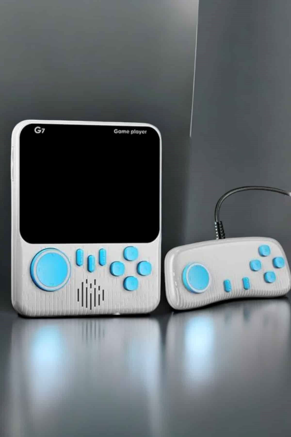 Mini Atari El Atarisi 3.5 inç Ekran Çift Konsol 666 Adet Retro Oyun Gameboy El Atarisi